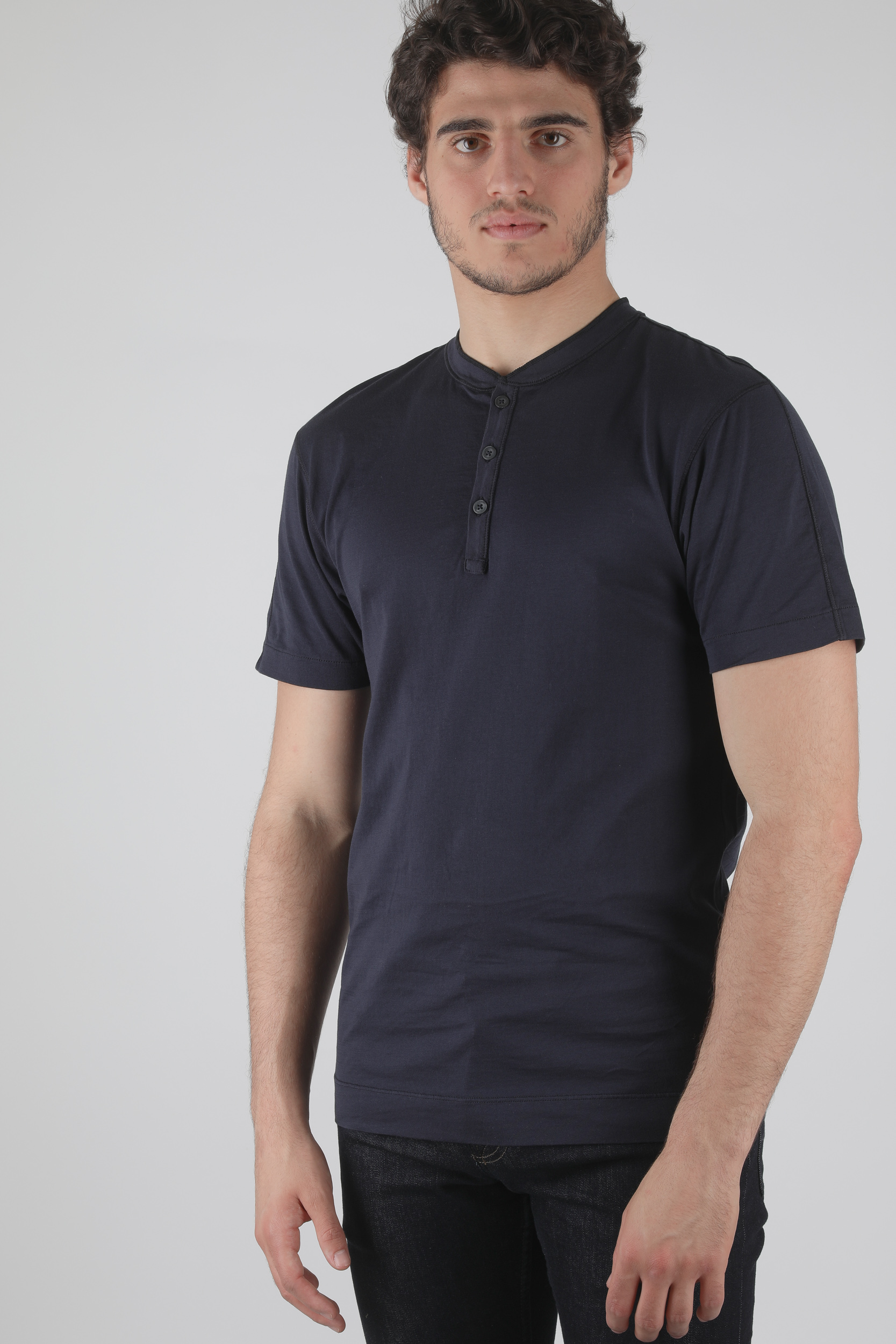 TEE-SHIRT CP COMPANY MARINE S155A-0444G-888