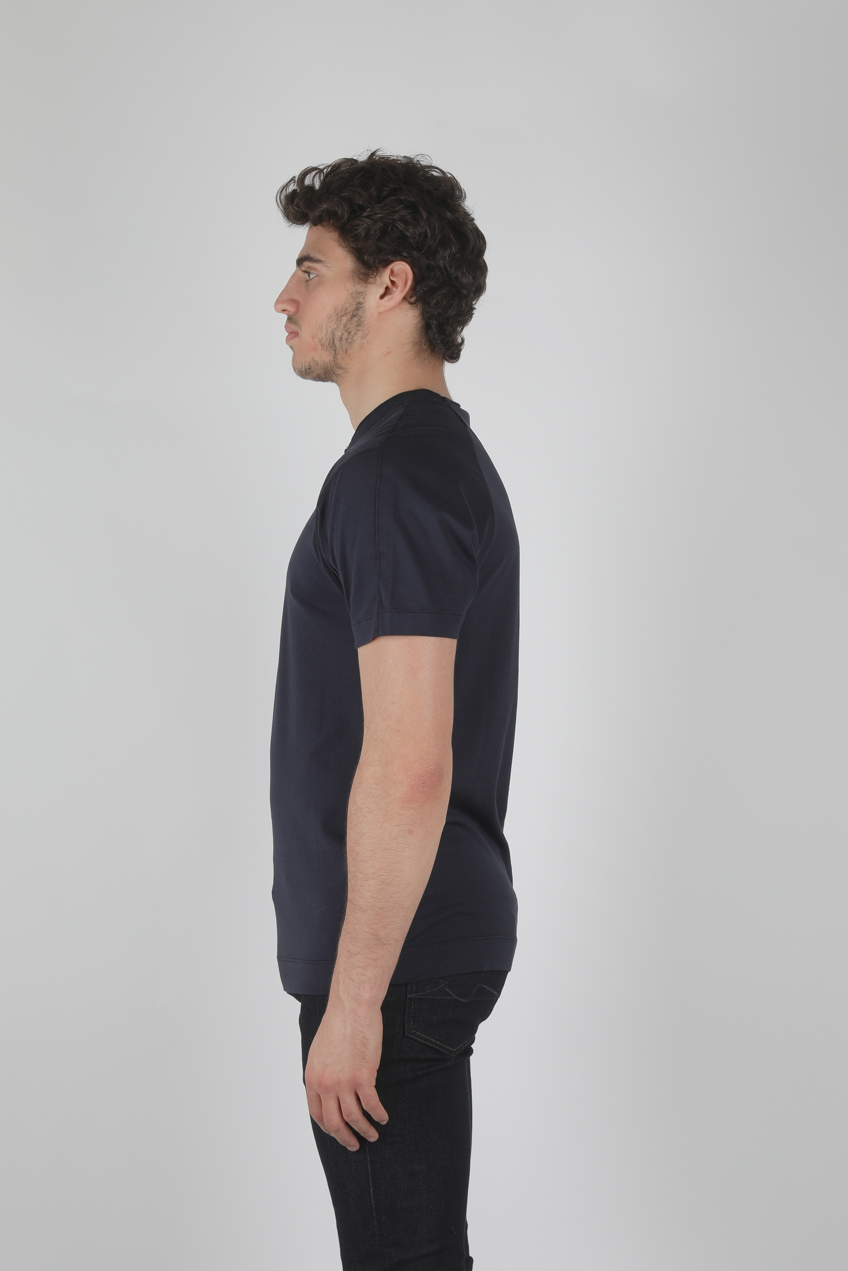 TEE-SHIRT CP COMPANY MARINE S155A-0444G-888