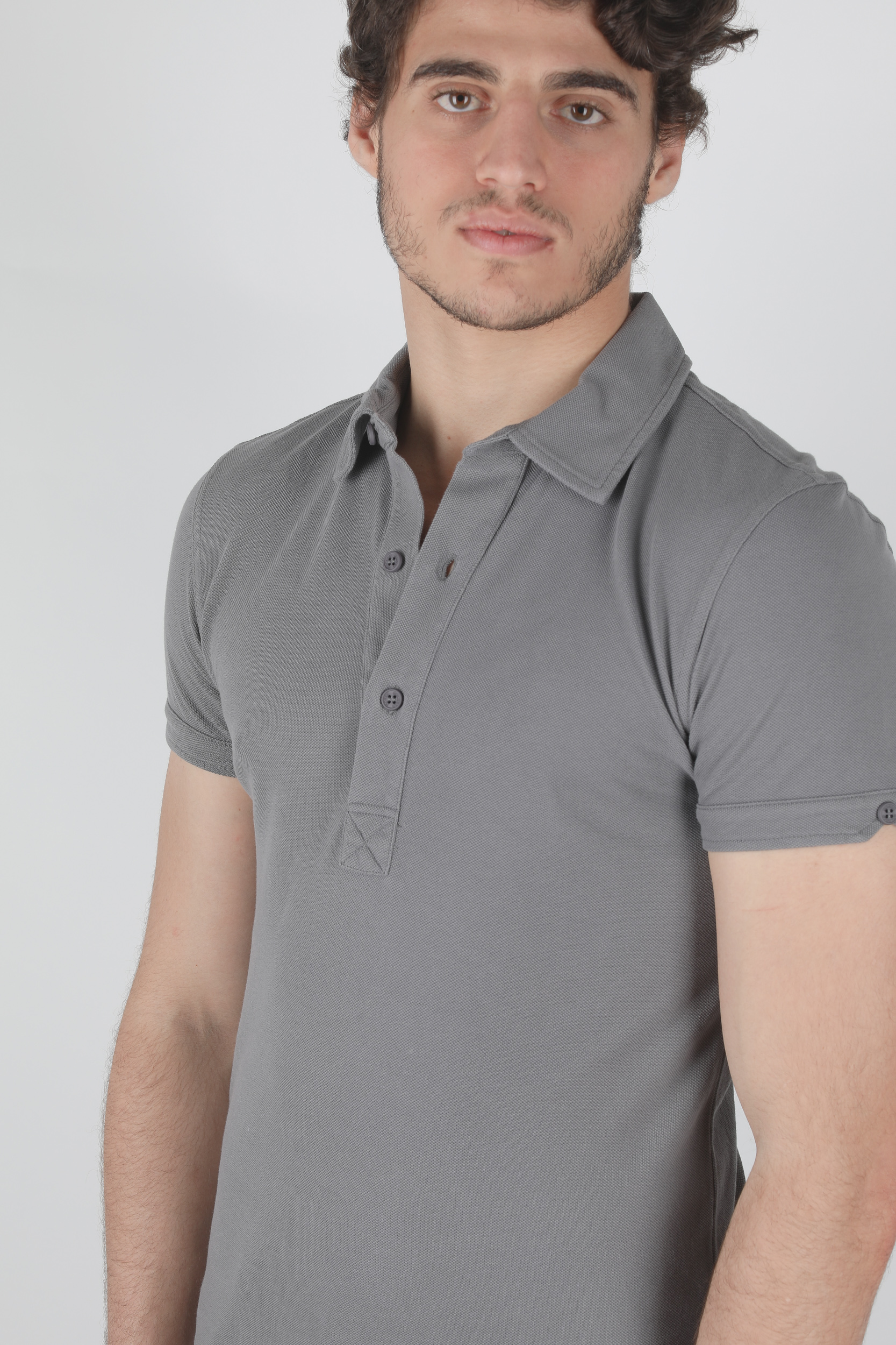 POLO ORLEBAR BROWN GRIS SEBASTIAN GRANITE