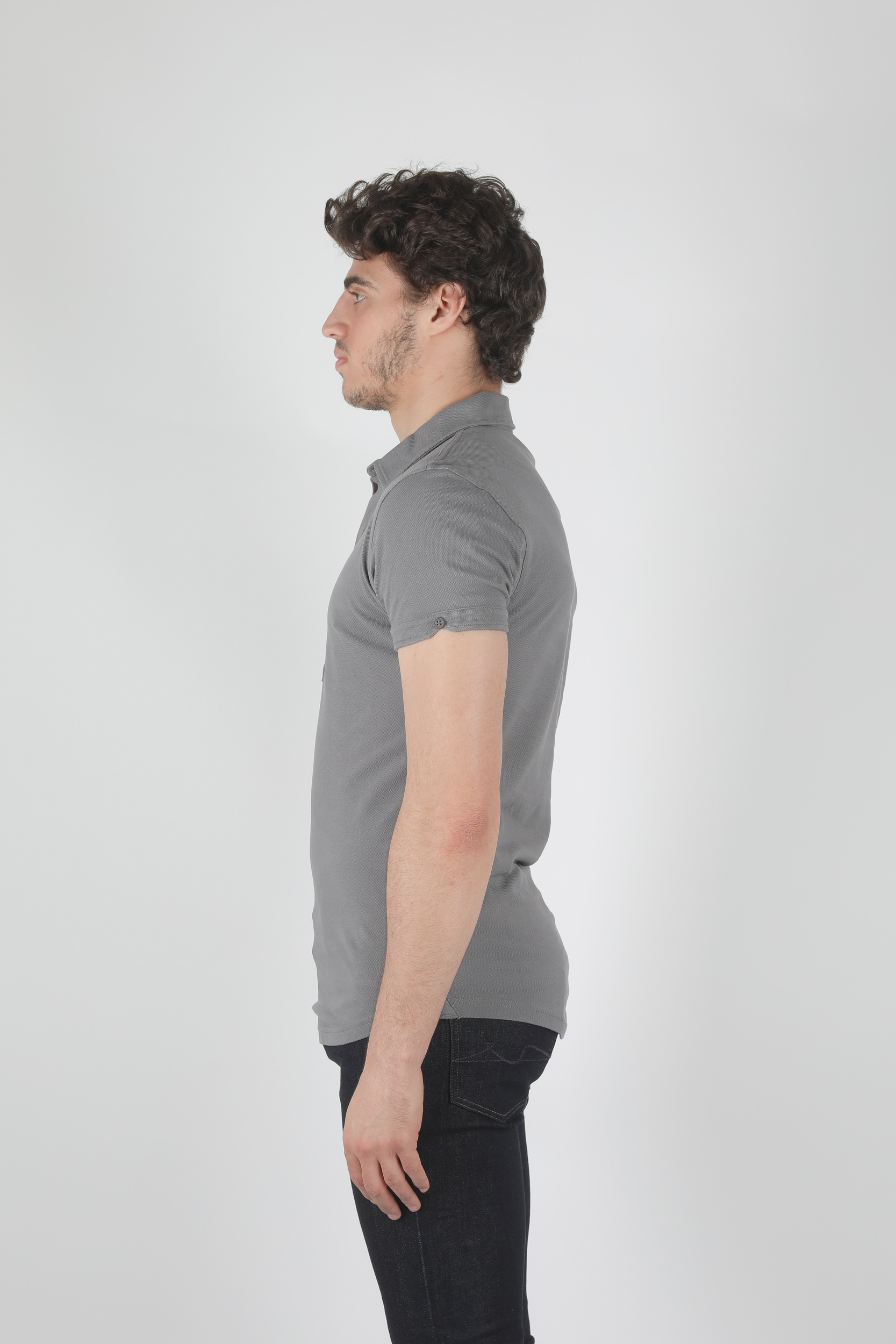 POLO ORLEBAR BROWN GRIS SEBASTIAN GRANITE