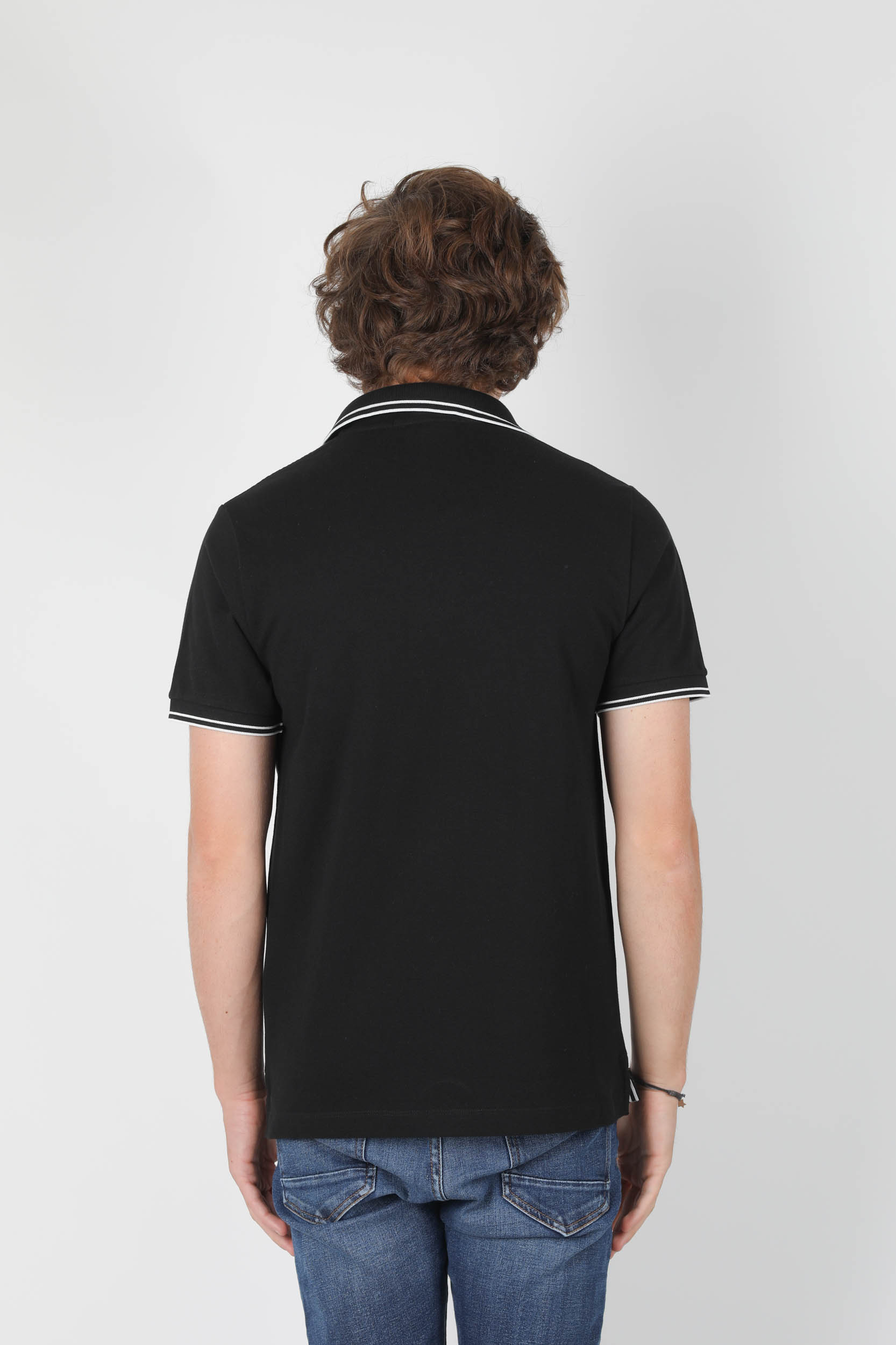 POLO STONE ISLAND NOIR 731522S18-V0029