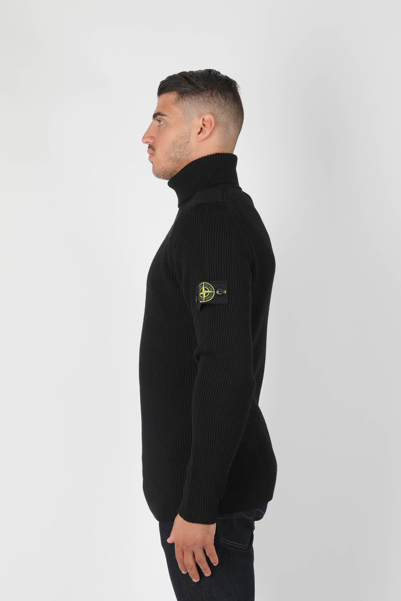 PULL STONE ISLAND NOIR 7315522C2-V0029