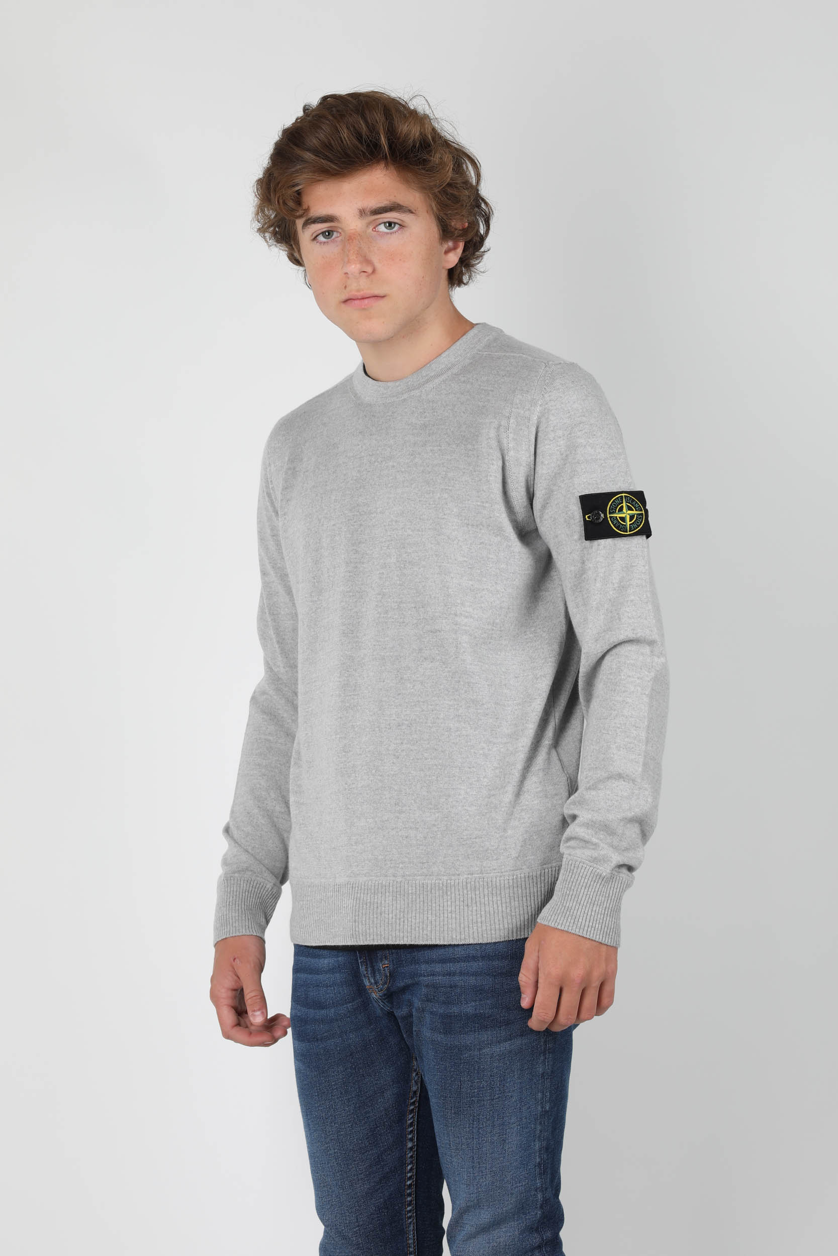 PULL STONE ISLAND GRIS 7315526C4-V0061