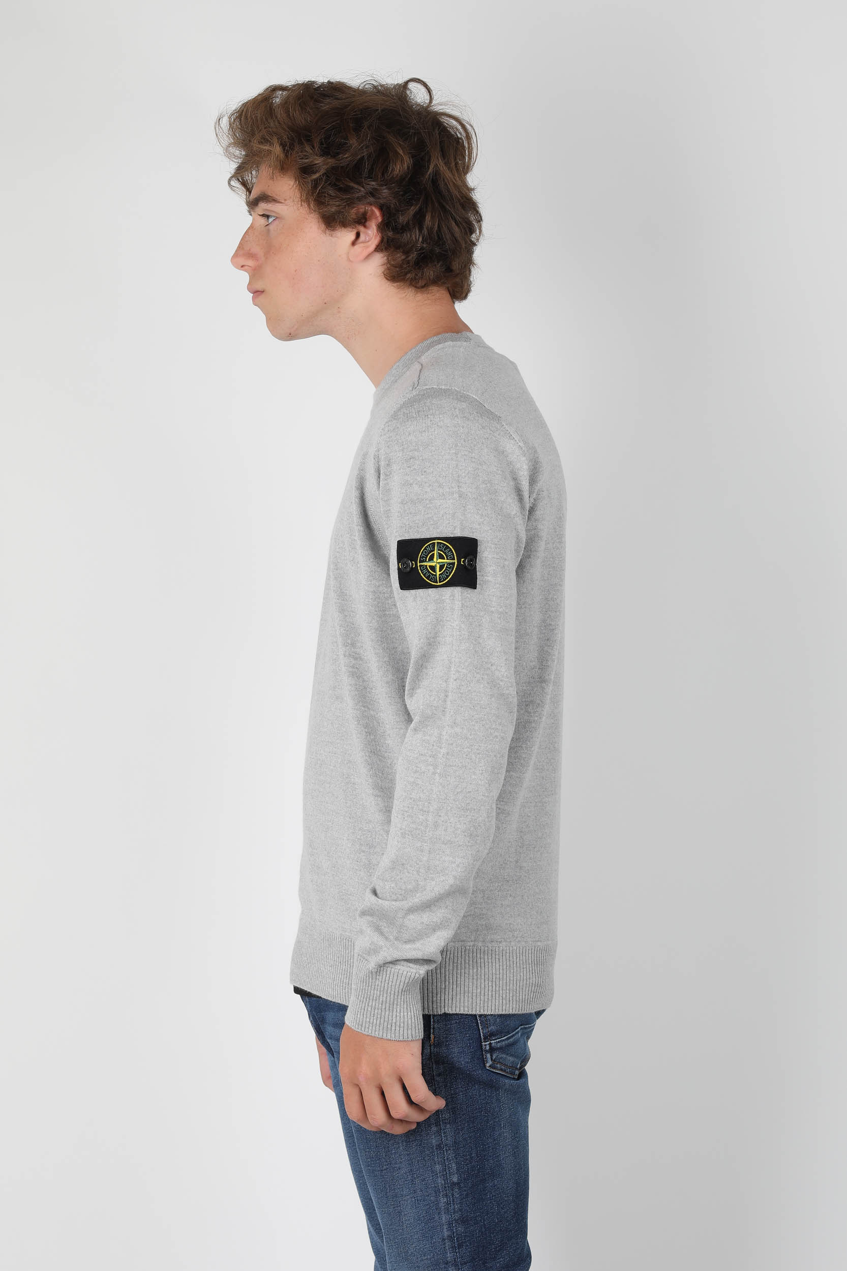 PULL STONE ISLAND GRIS 7315526C4-V0061
