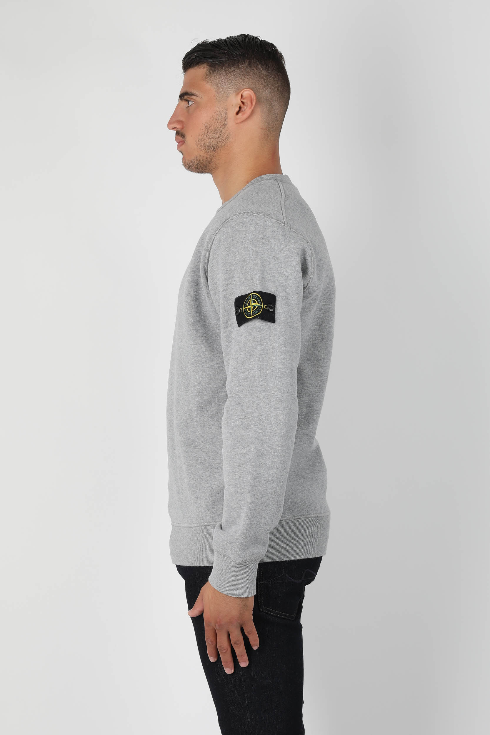 SWEAT-SHIRT STONE ISLAND GRIS 731563020-V0M64