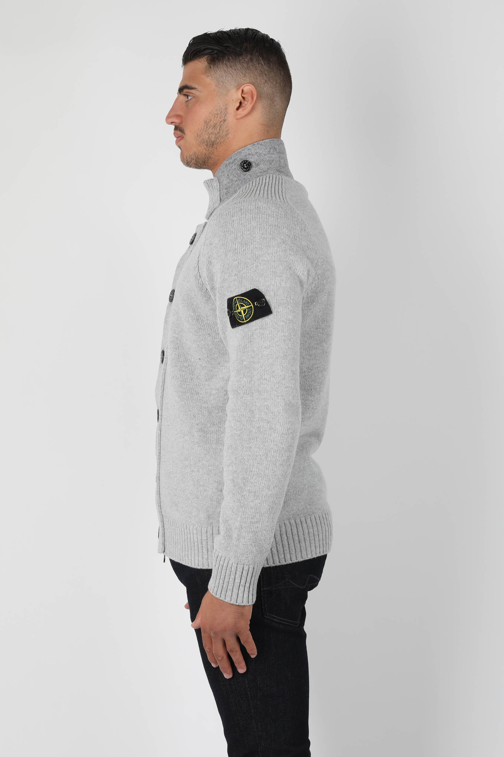 GILET STONE ISLAND GRIS 7315564A3-V0061