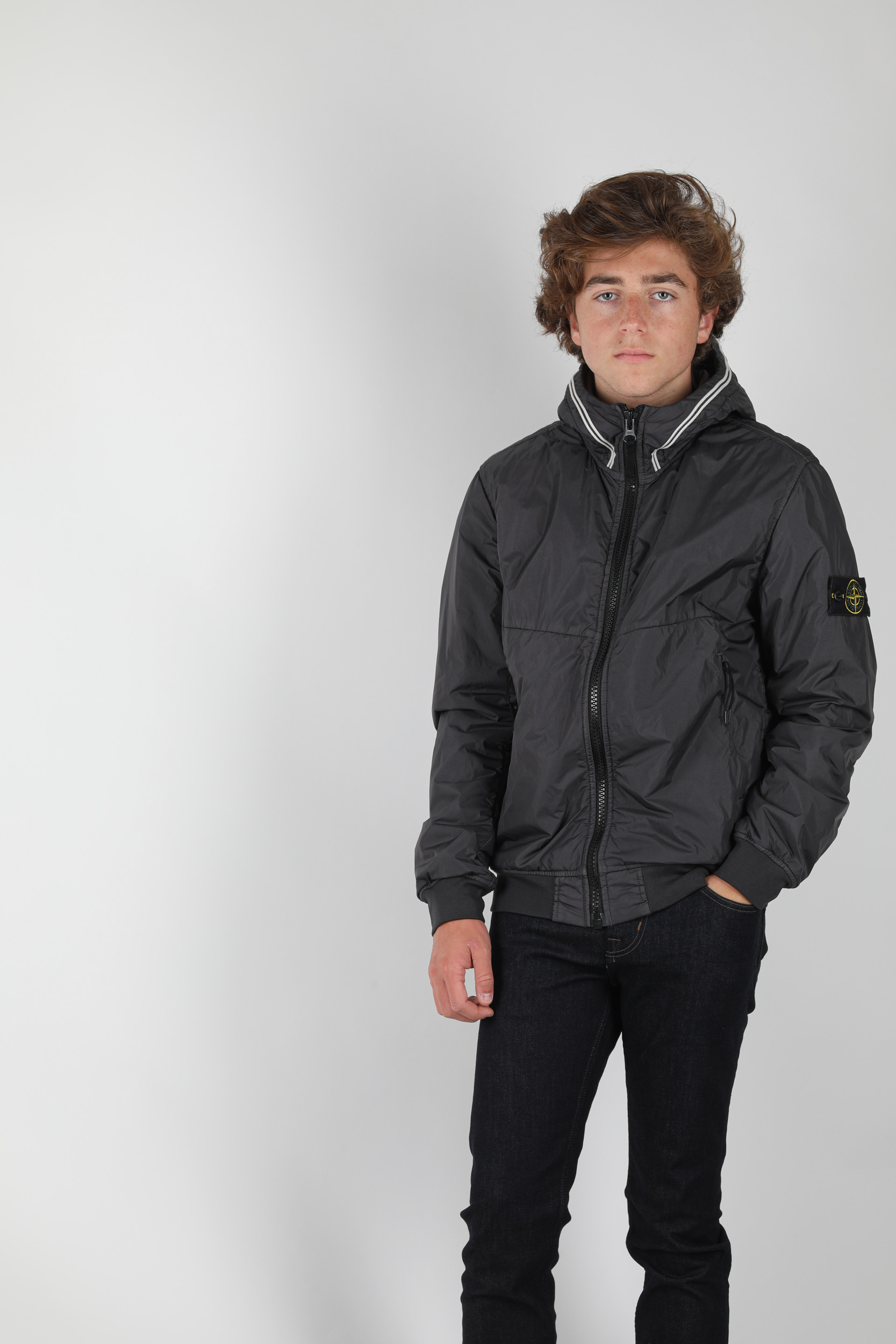 BLOUSON STONE ISLAND GRIS ANTHRACITE 731540423-V0065