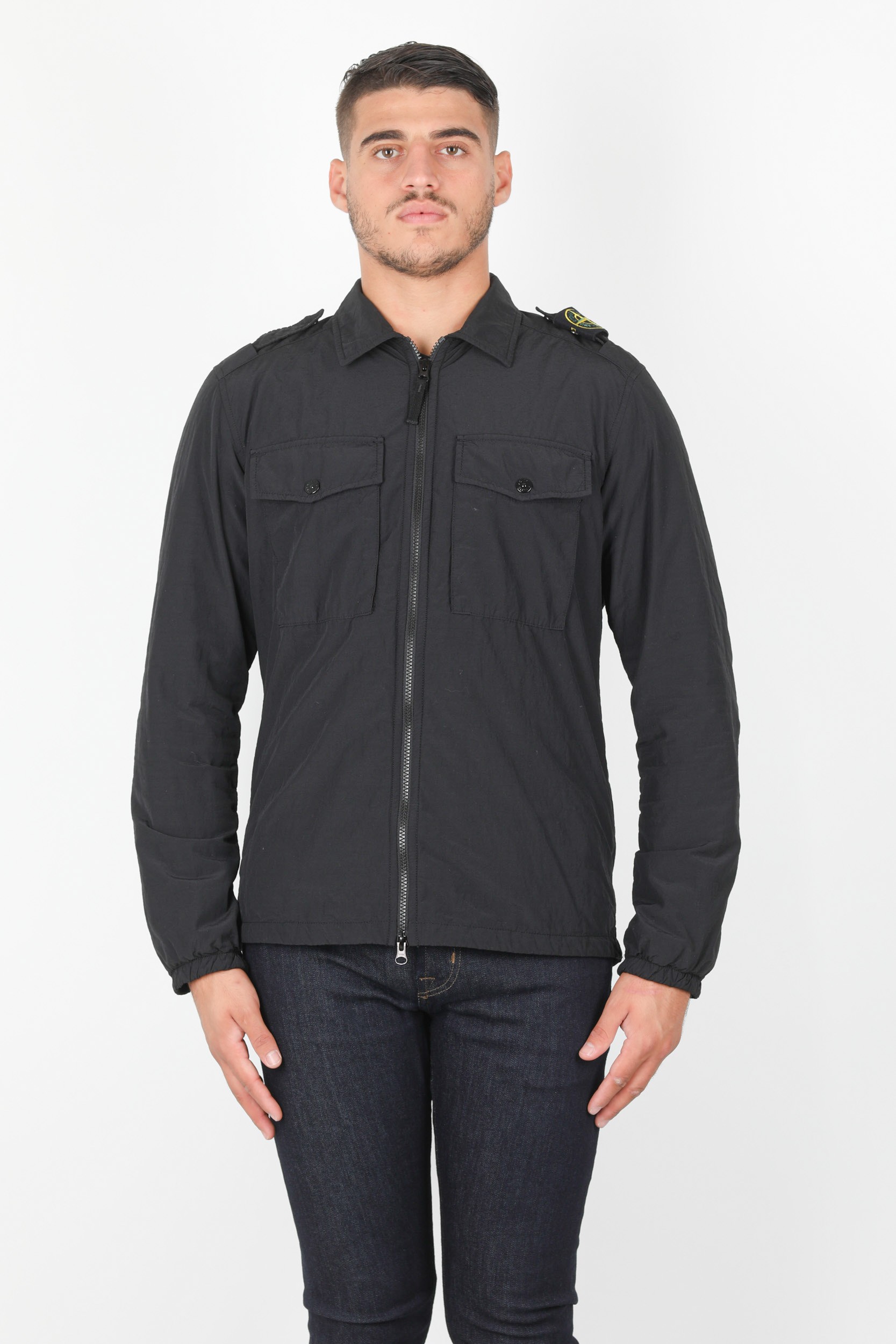 SURCHEMISE STONE ISLAND NOIR 731511303-V0029,SURCHEMISE STONE ISLAND NOIR 731511303-V0029,SURCHEMISE STONE ISLAND NOIR 731511303-V0029