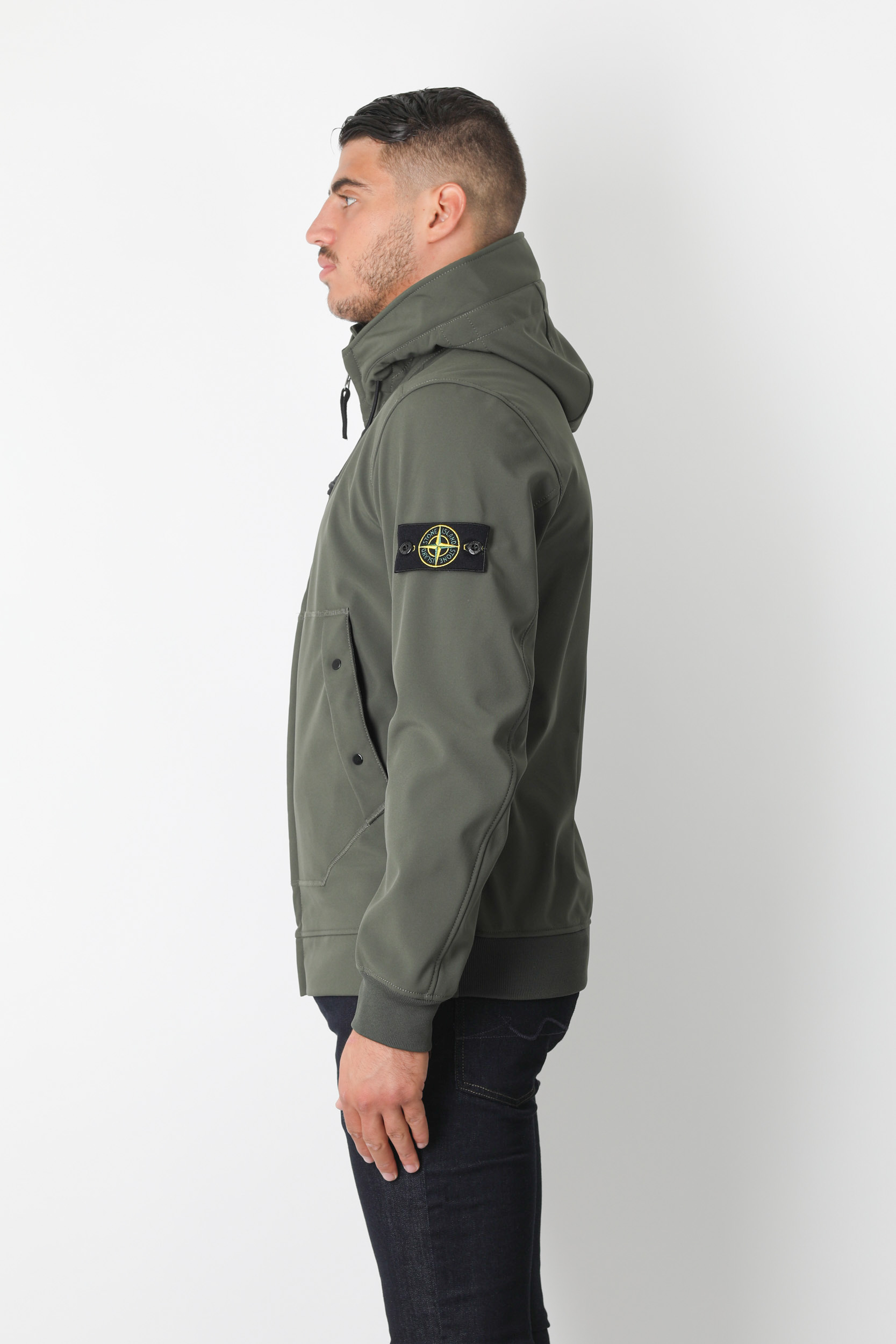 BLOUSON STONE ISLAND KAKI 7315Q0122-V0059