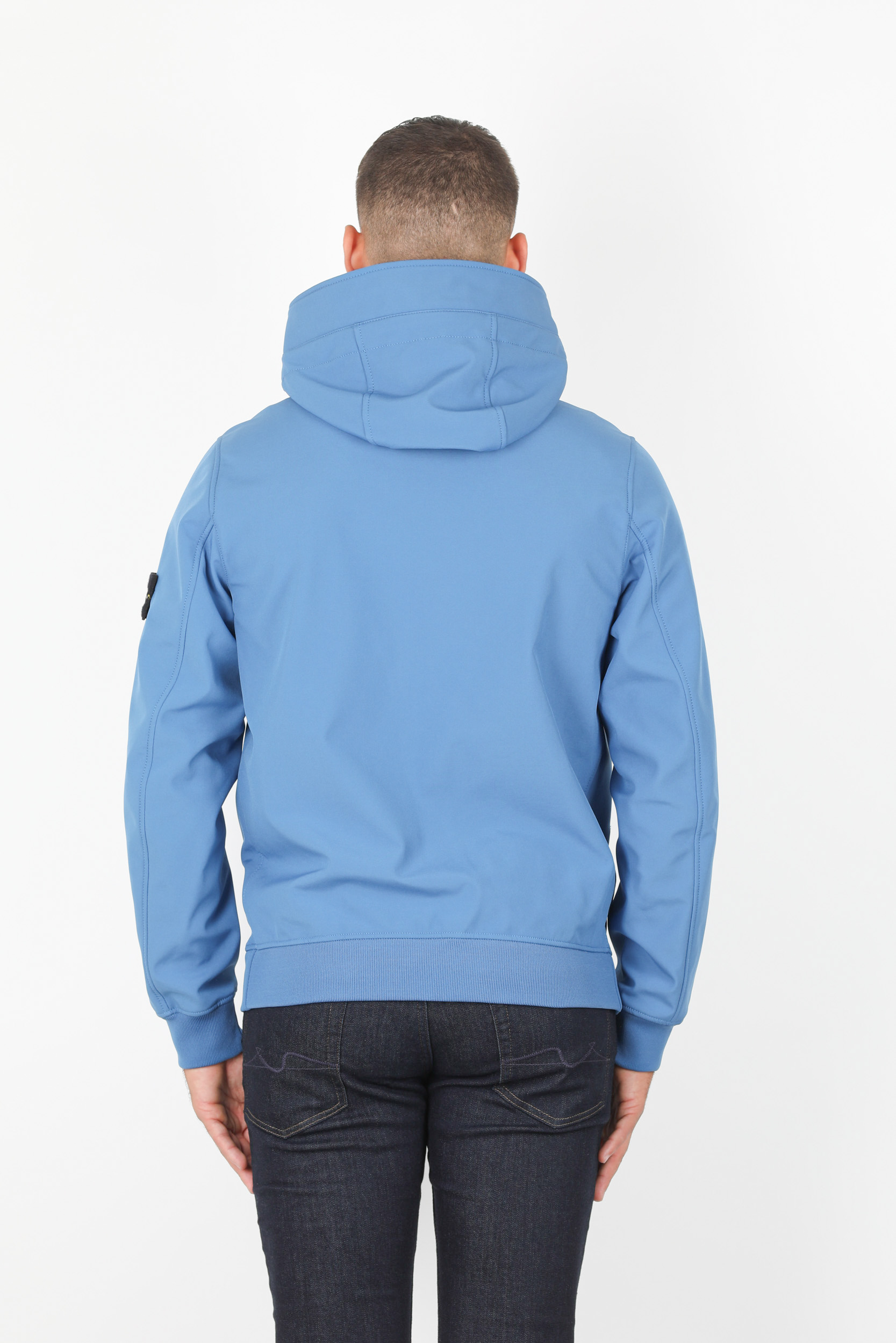 BLOUSON STONE ISLAND BLEU 7315Q0122-V0043