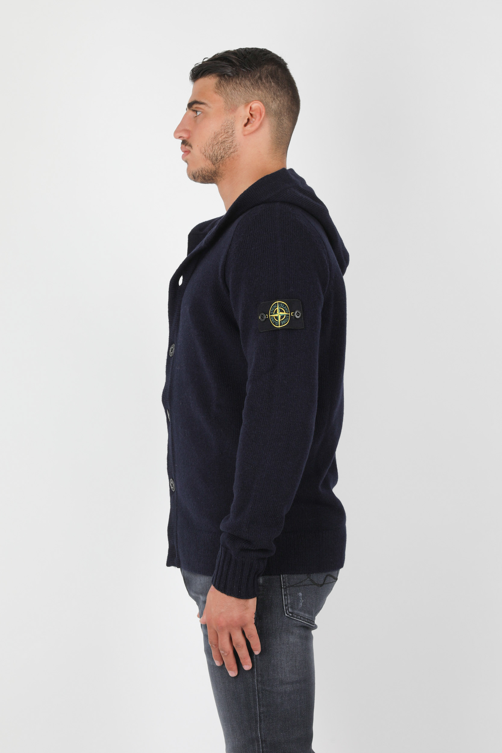GILET EN LAINE STONE ISLAND MARINE 7315506A3-V0020