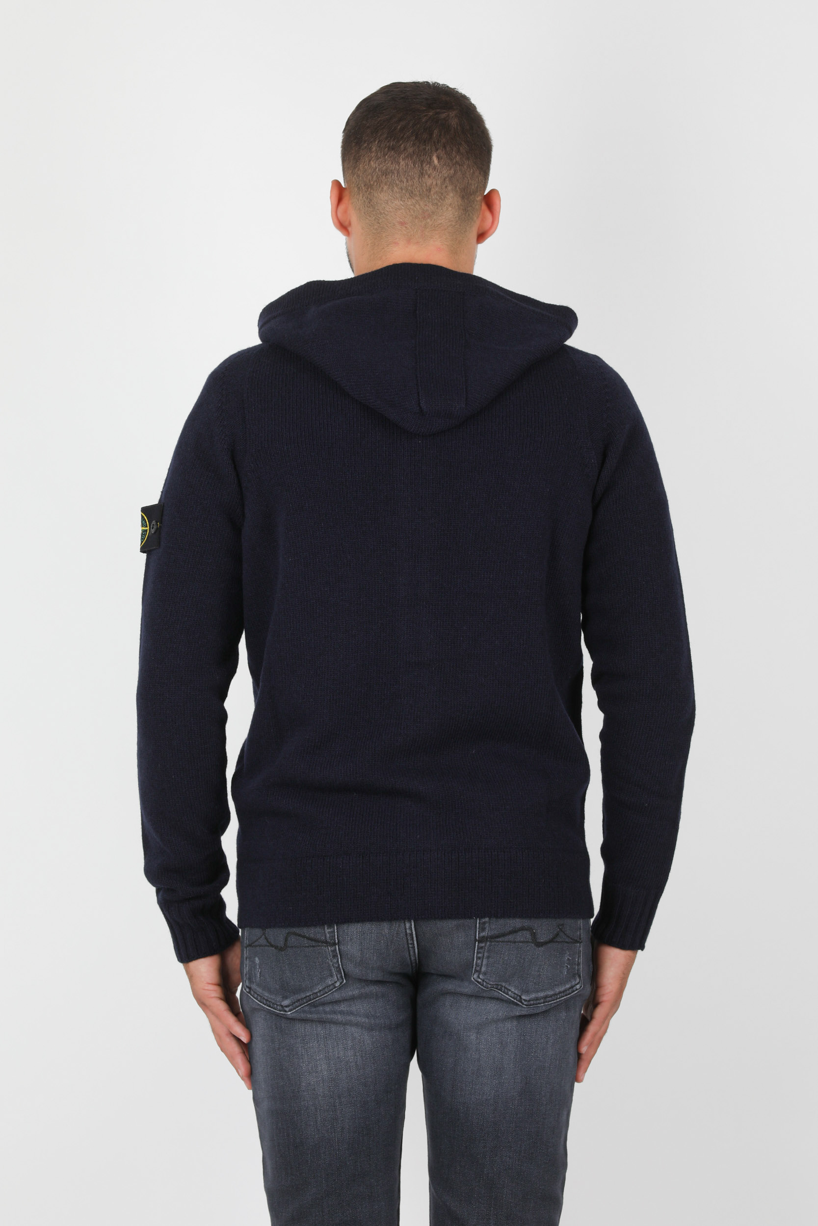 GILET EN LAINE STONE ISLAND MARINE 7315506A3-V0020