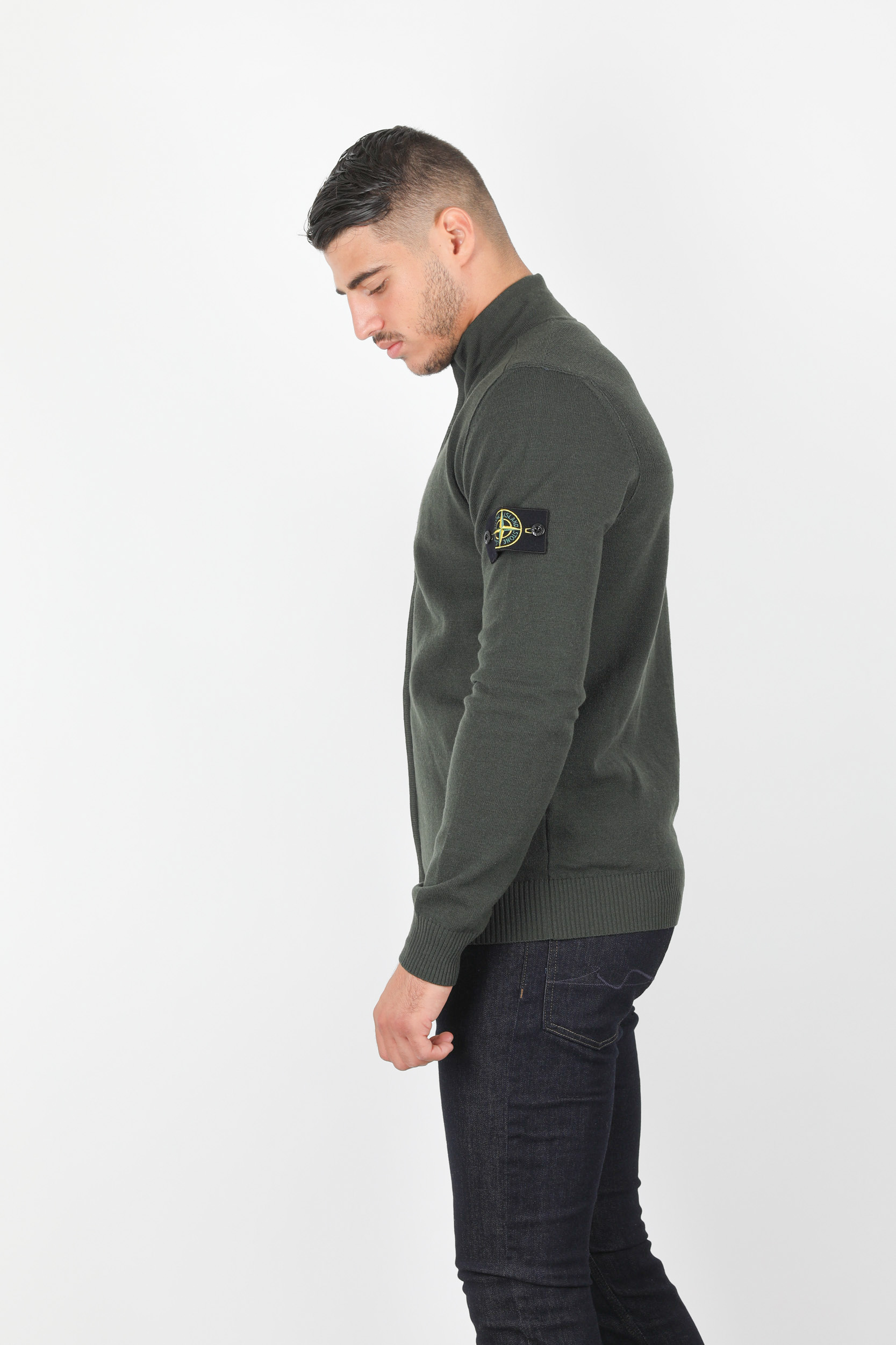 GILET STONE ISLAND KAKI 7315513A1-V0059