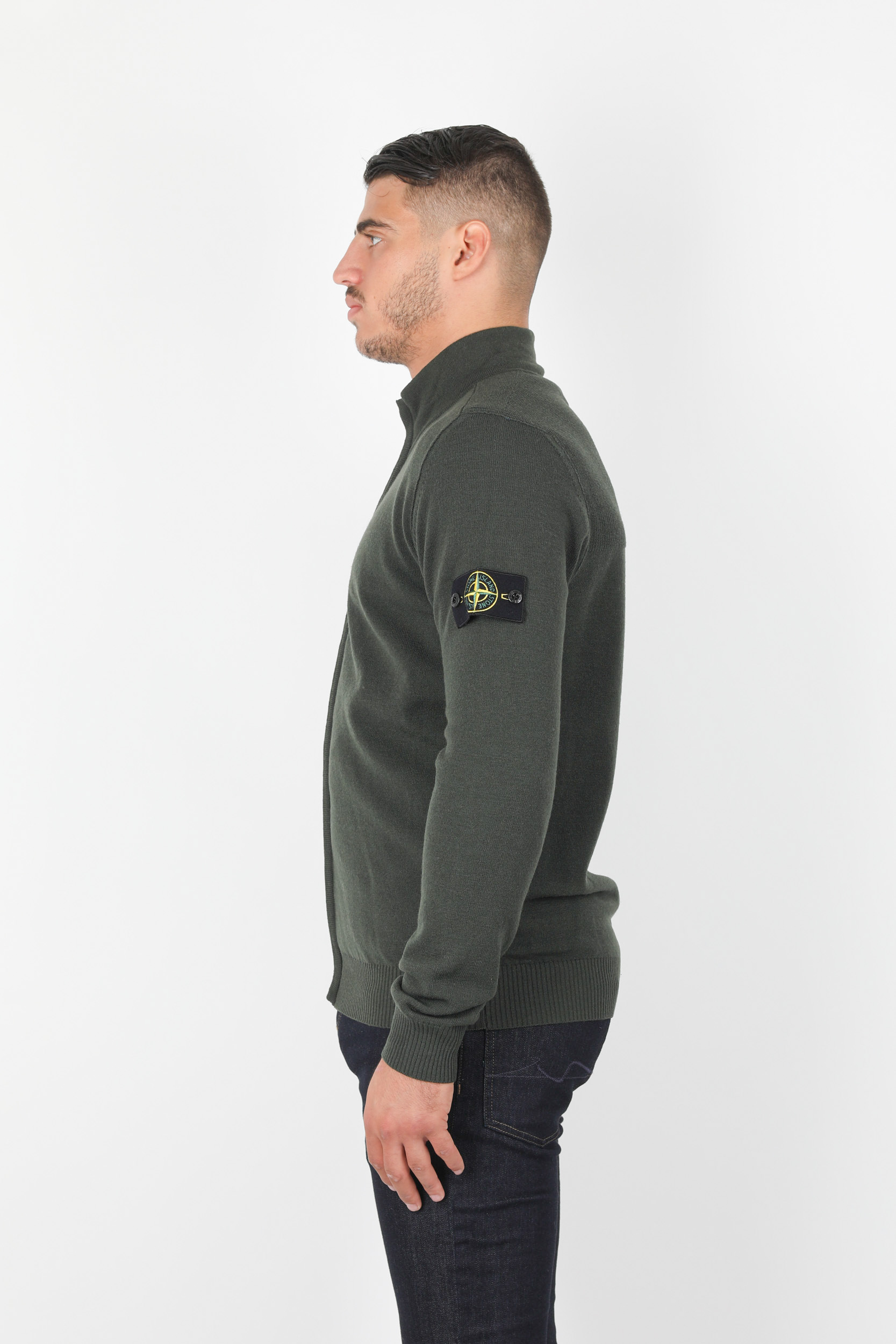 GILET STONE ISLAND KAKI 7315513A1-V0059