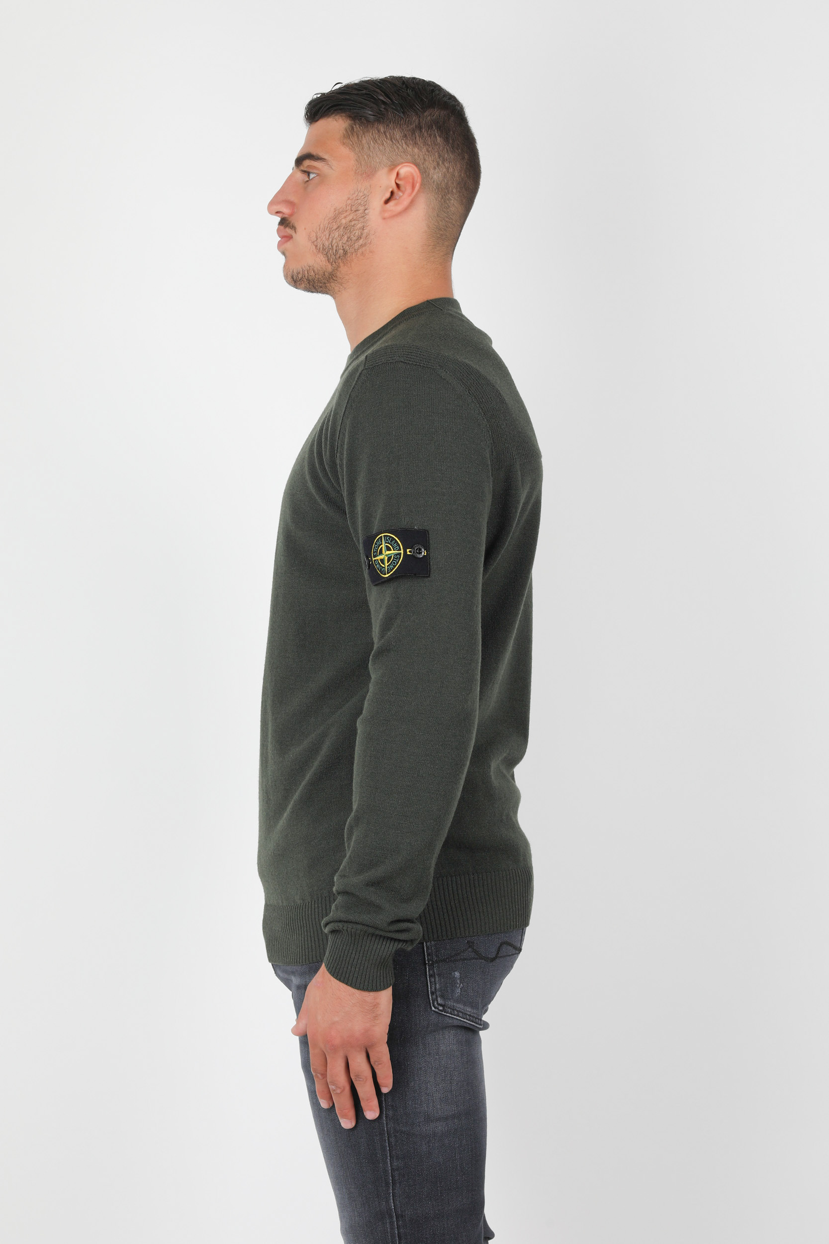 PULL STONE ISLAND KAKI 7315591A1-V0059