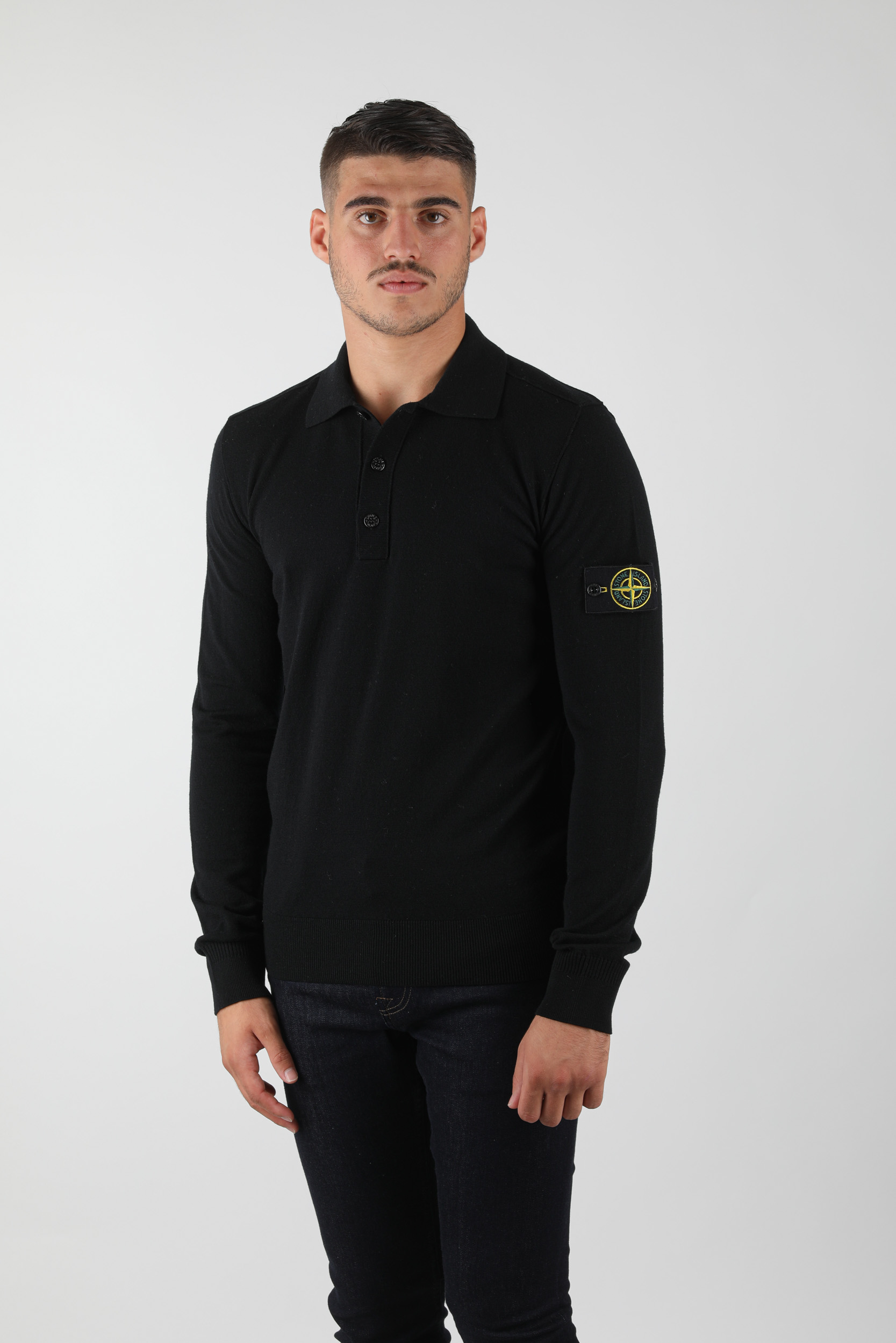 POLO STONE ISLAND NOIR 7315512A1-V0029