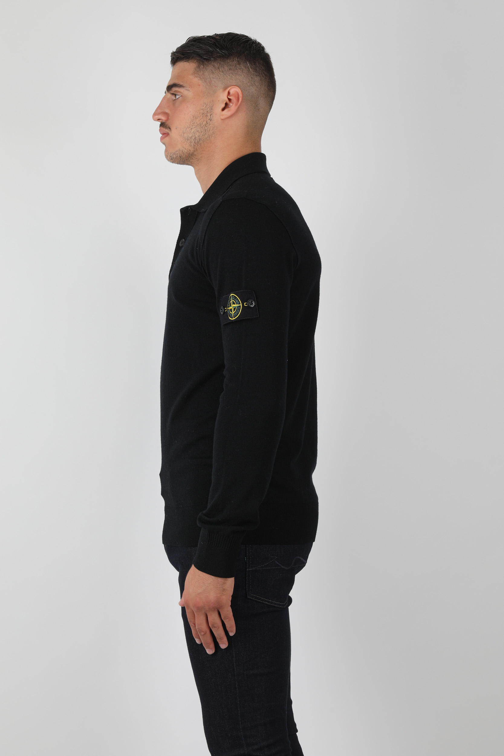 POLO STONE ISLAND NOIR 7315512A1-V0029