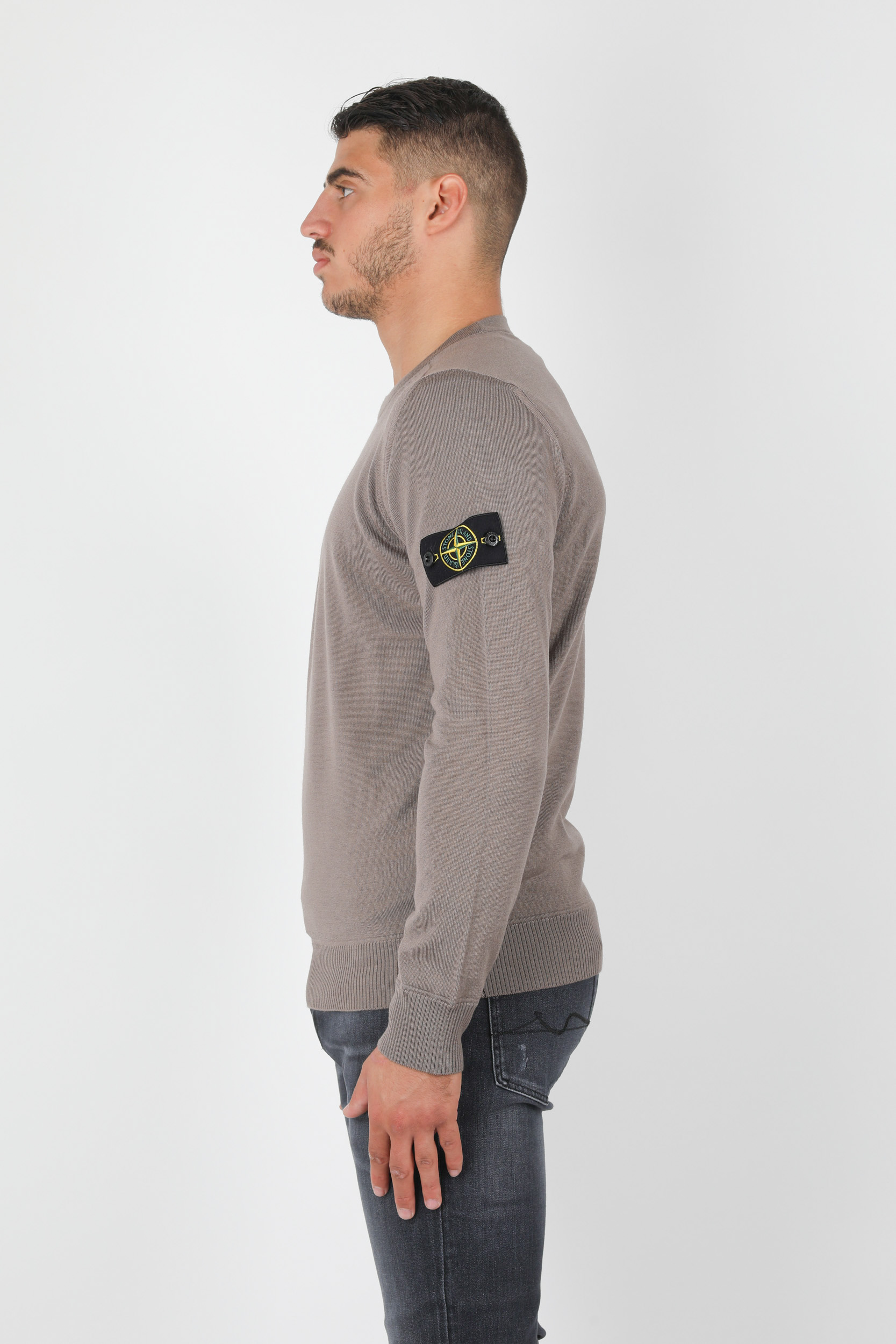 PULL STONE ISLAND TAUPE 7315526C4-V0068