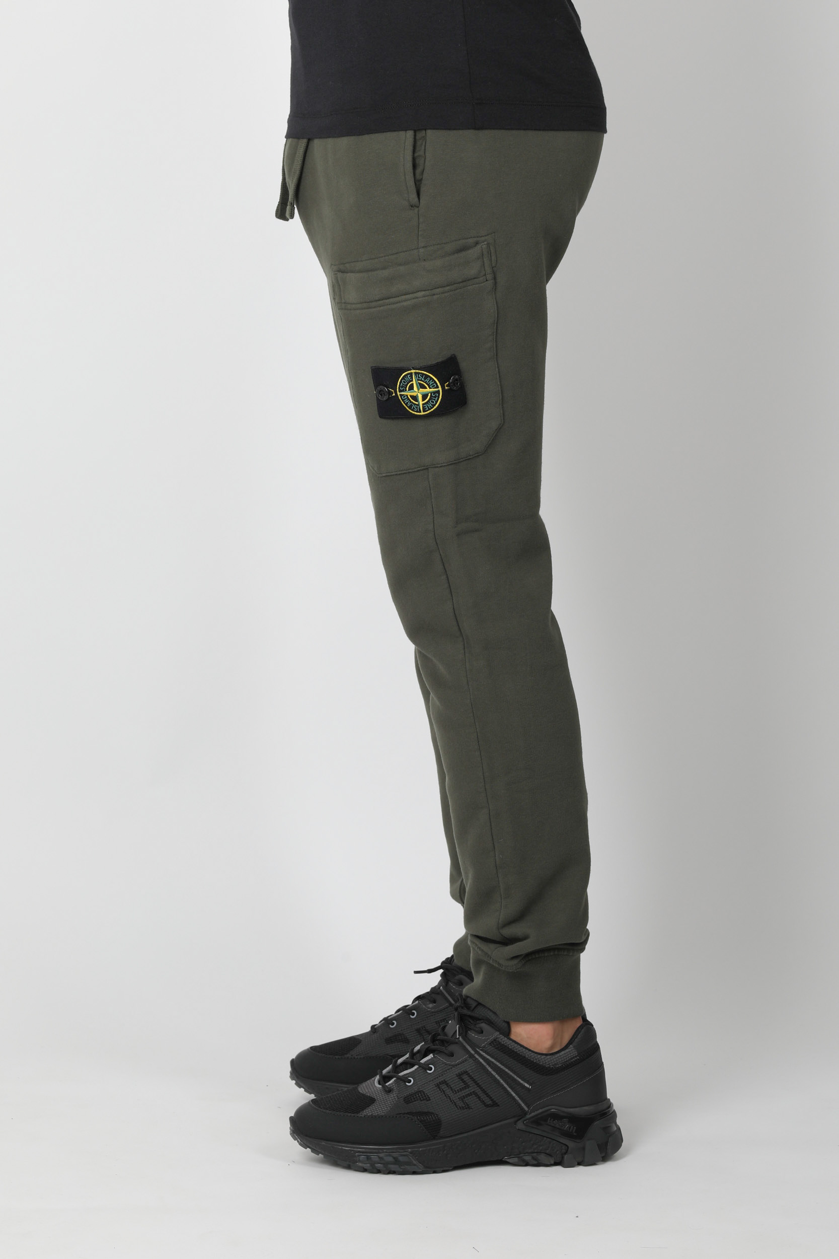 PANTALON DE JOGGING STONE ISLAND KAKI 731564520-V0059
