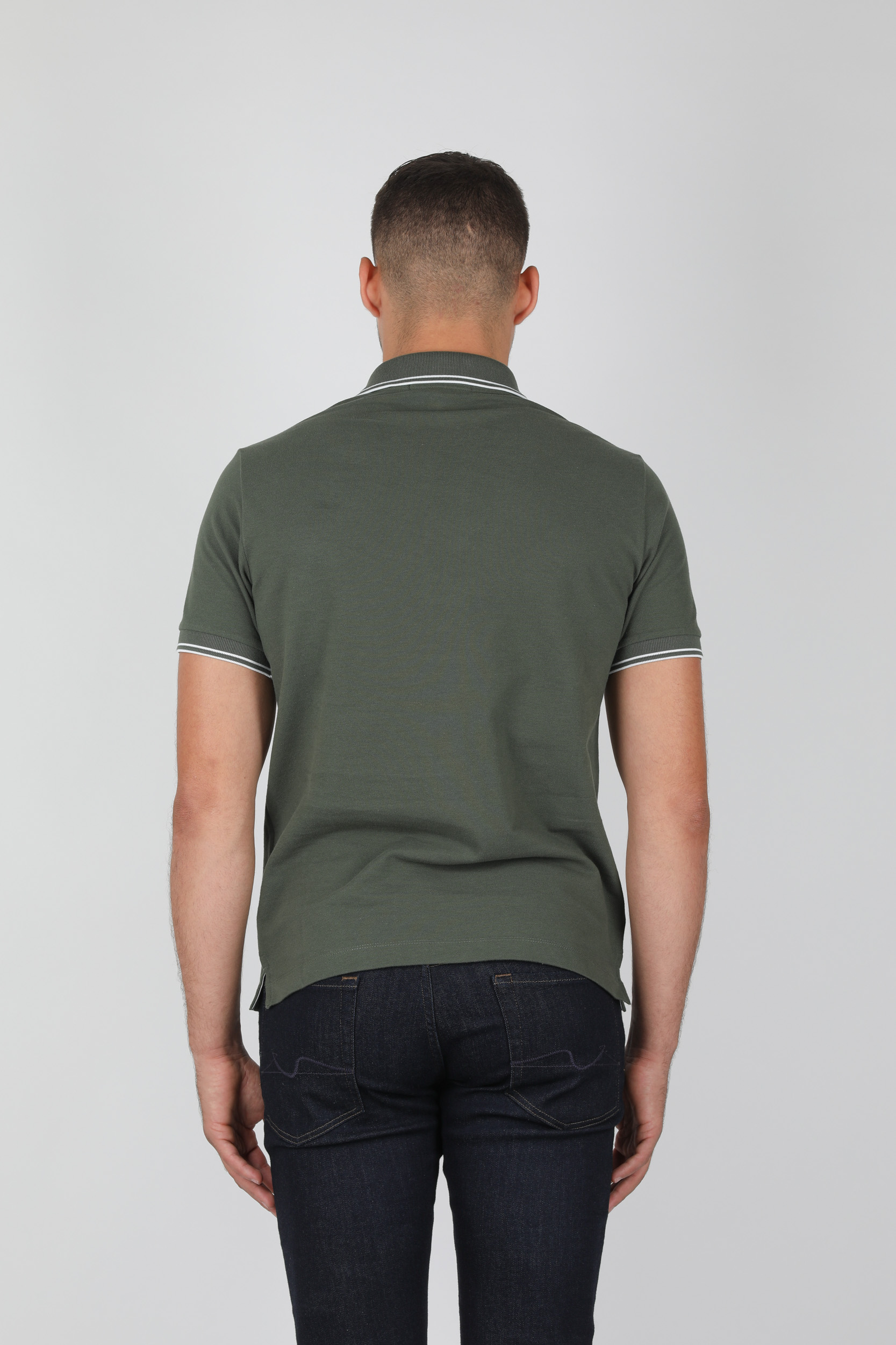 POLO STONE ISLAND KAKI 731522S18-V0059