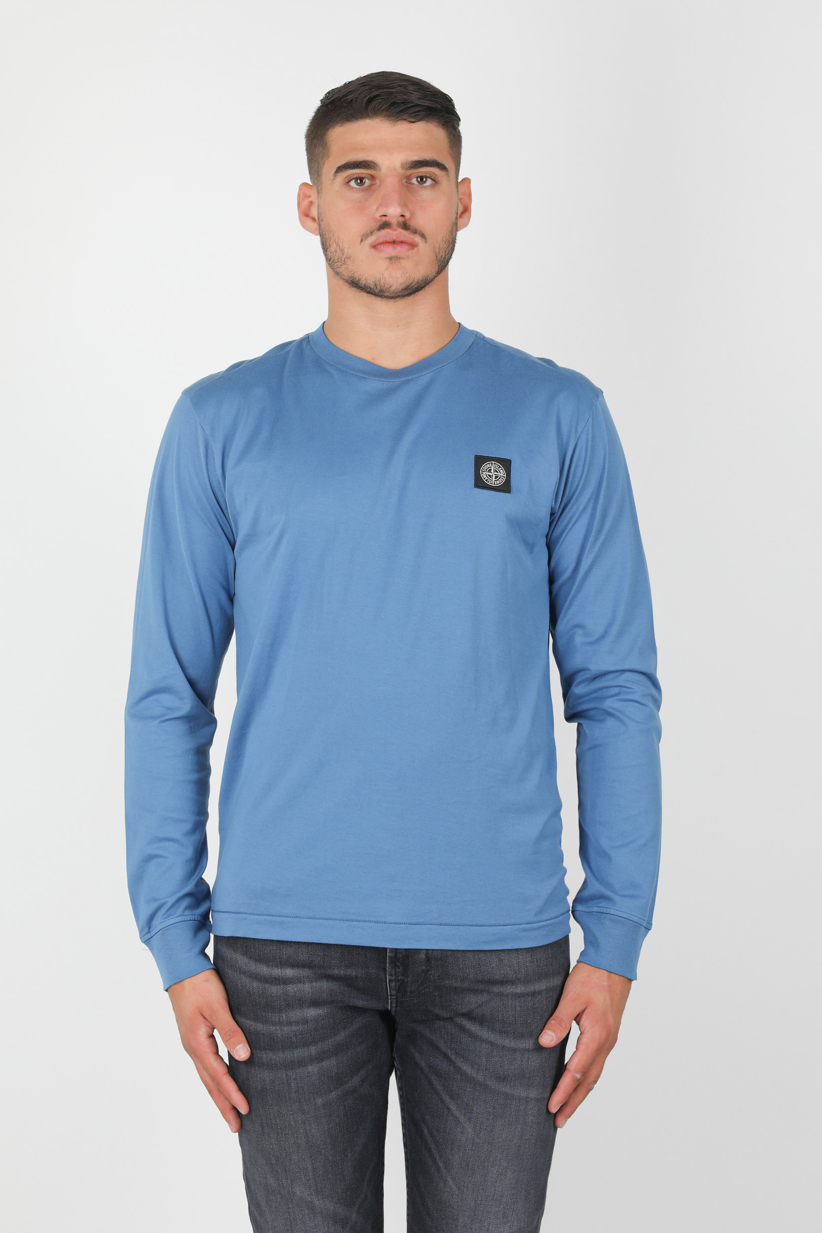 T-SHIRT MANCHES LONGUES STONE ISLAND BLEU 731522713-V0043,T-SHIRT MANCHES LONGUES STONE ISLAND BLEU 731522713-V0043,T-SHIRT MANCHES LONGUES STONE ISLAND BLEU 731522713-V0043