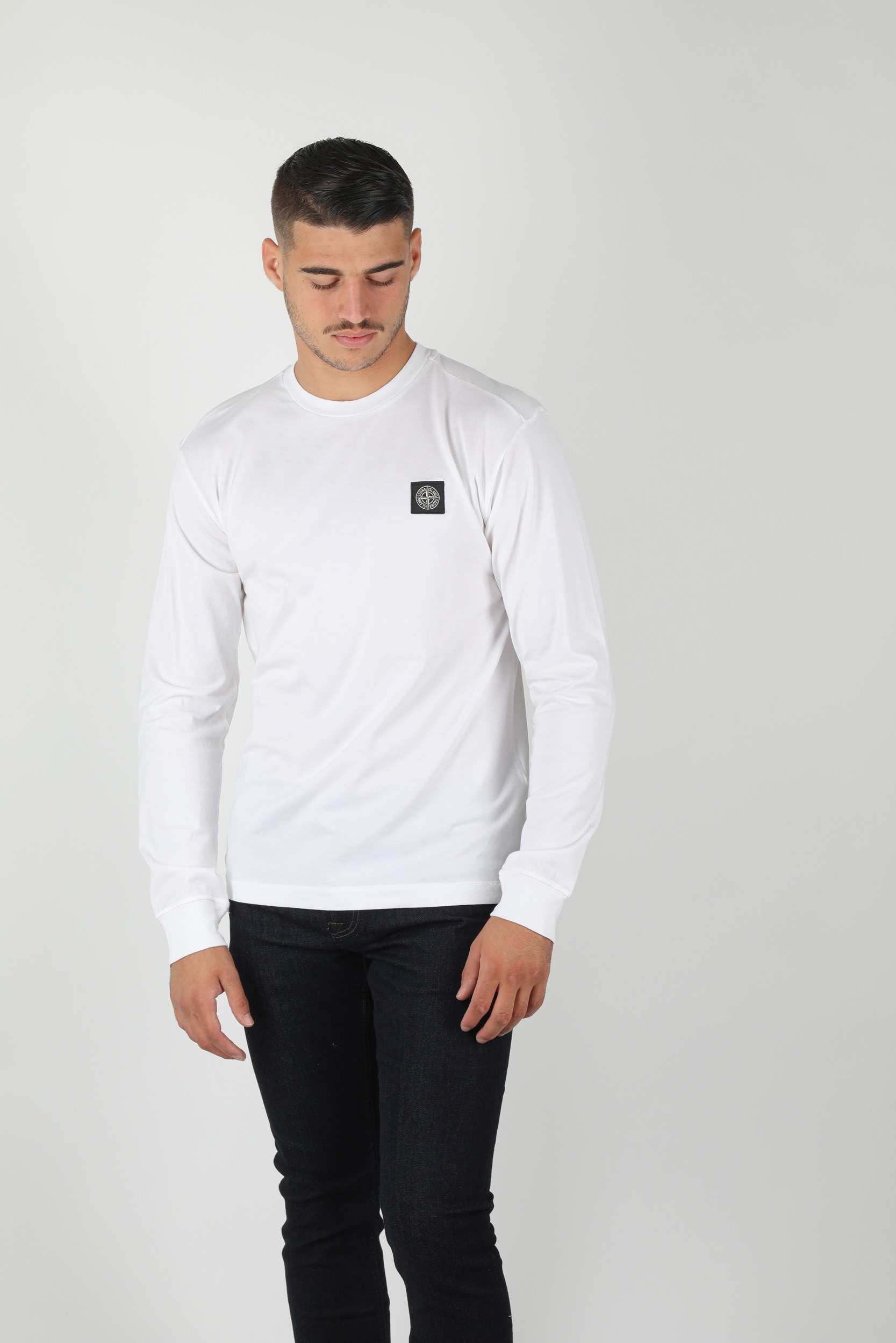 T-SHIRT STONE ISLAND BLANC 731522713 V0001