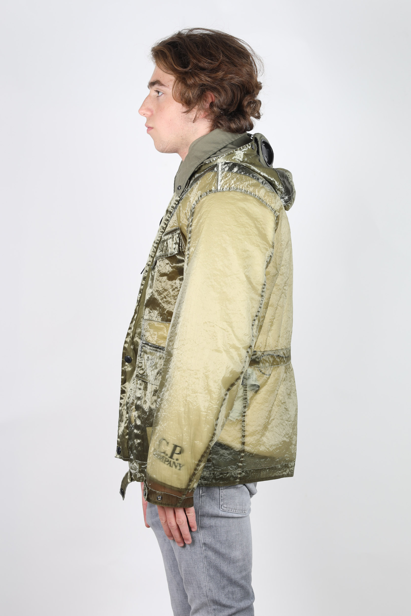 BLOUSON CP COMPANY NYLON METAL KAKI W217A-693