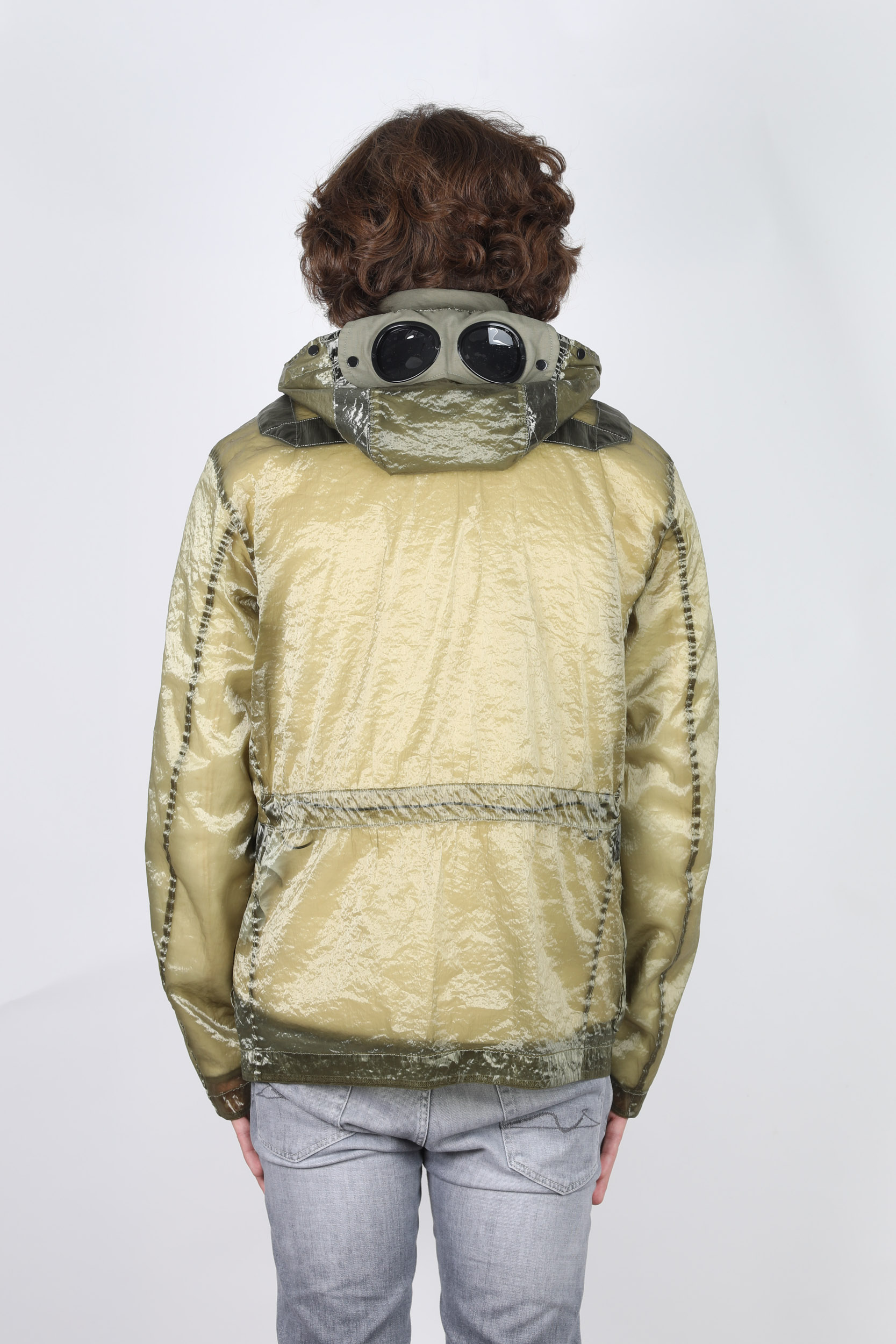 BLOUSON CP COMPANY NYLON METAL KAKI W217A-693