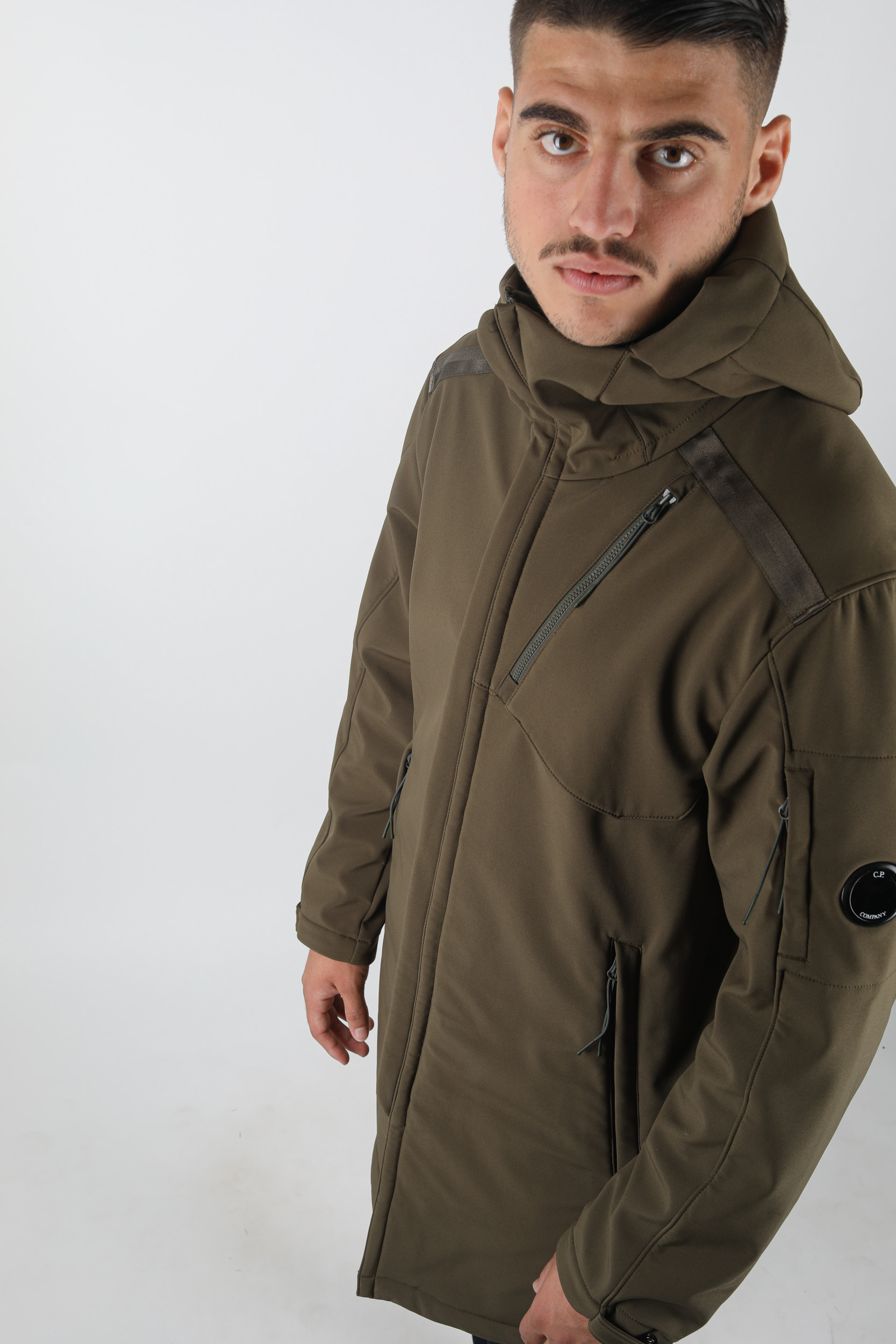 MANTEAU C.P COMPANY KAKI W045A-683