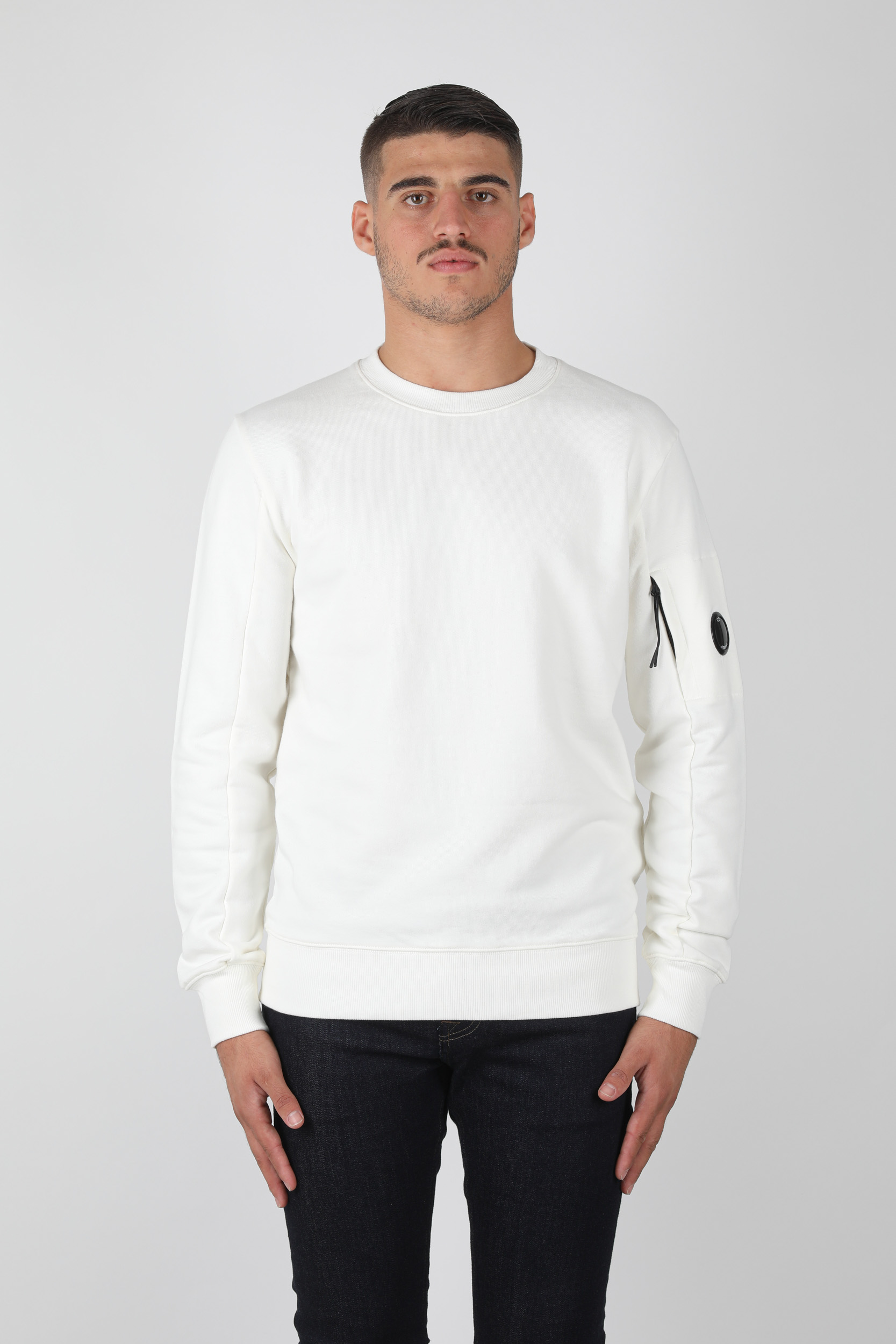 SWEAT C.P. COMPANY BLANC S039A-103,SWEAT C.P. COMPANY BLANC S039A-103,SWEAT C.P. COMPANY BLANC S039A-103