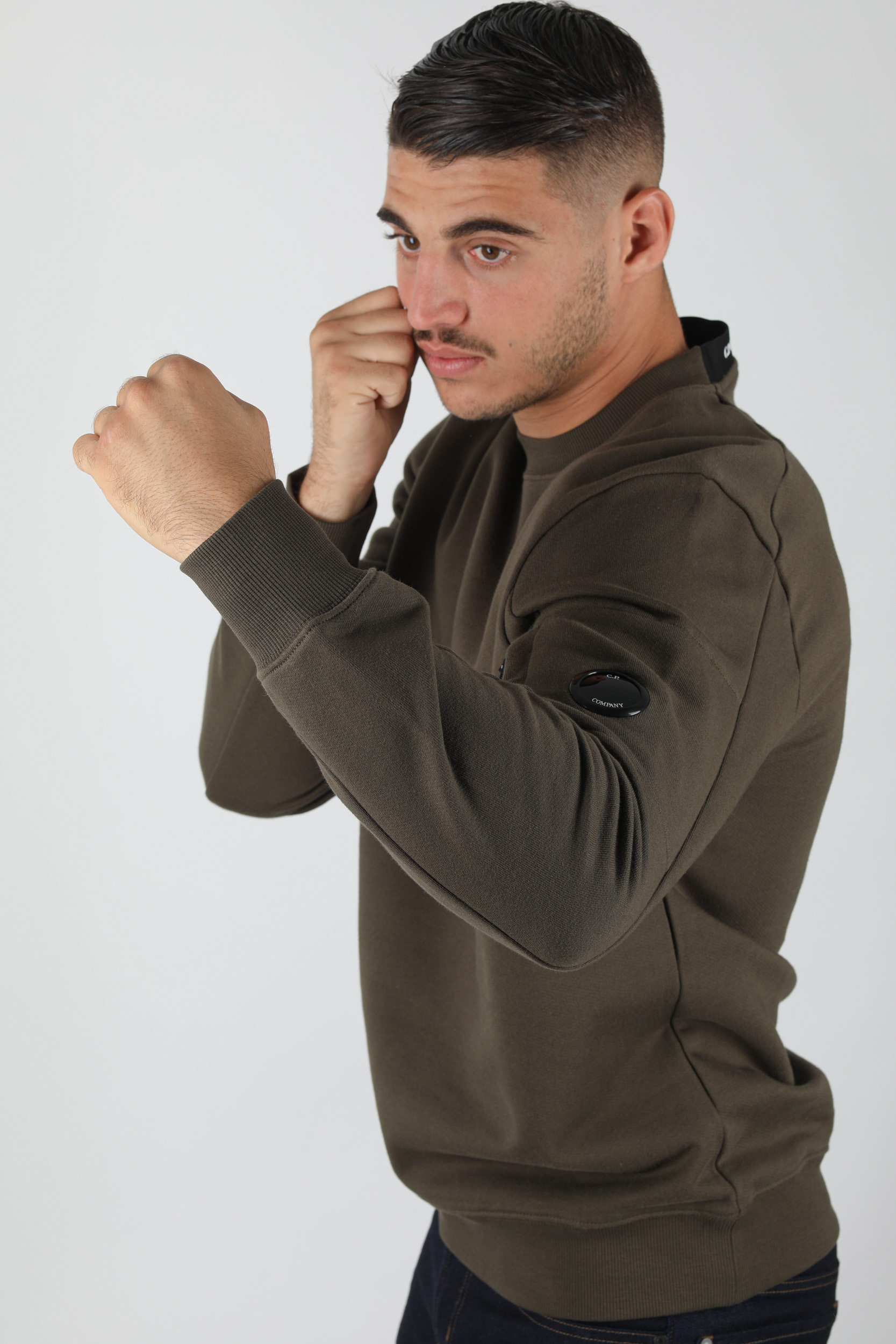 SWEAT C.P. COMPANY KAKI S039A-683