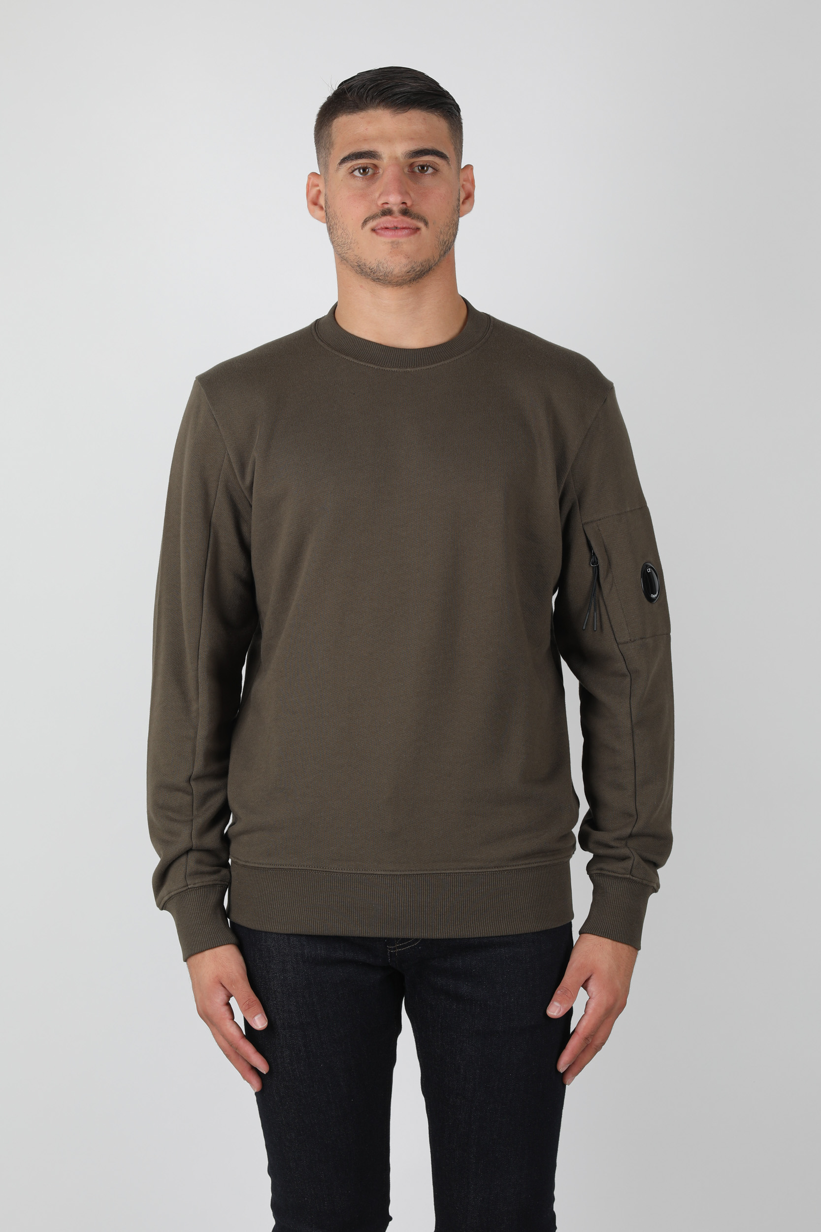 SWEAT C.P. COMPANY KAKI S039A-683,SWEAT C.P. COMPANY KAKI S039A-683,SWEAT C.P. COMPANY KAKI S039A-683