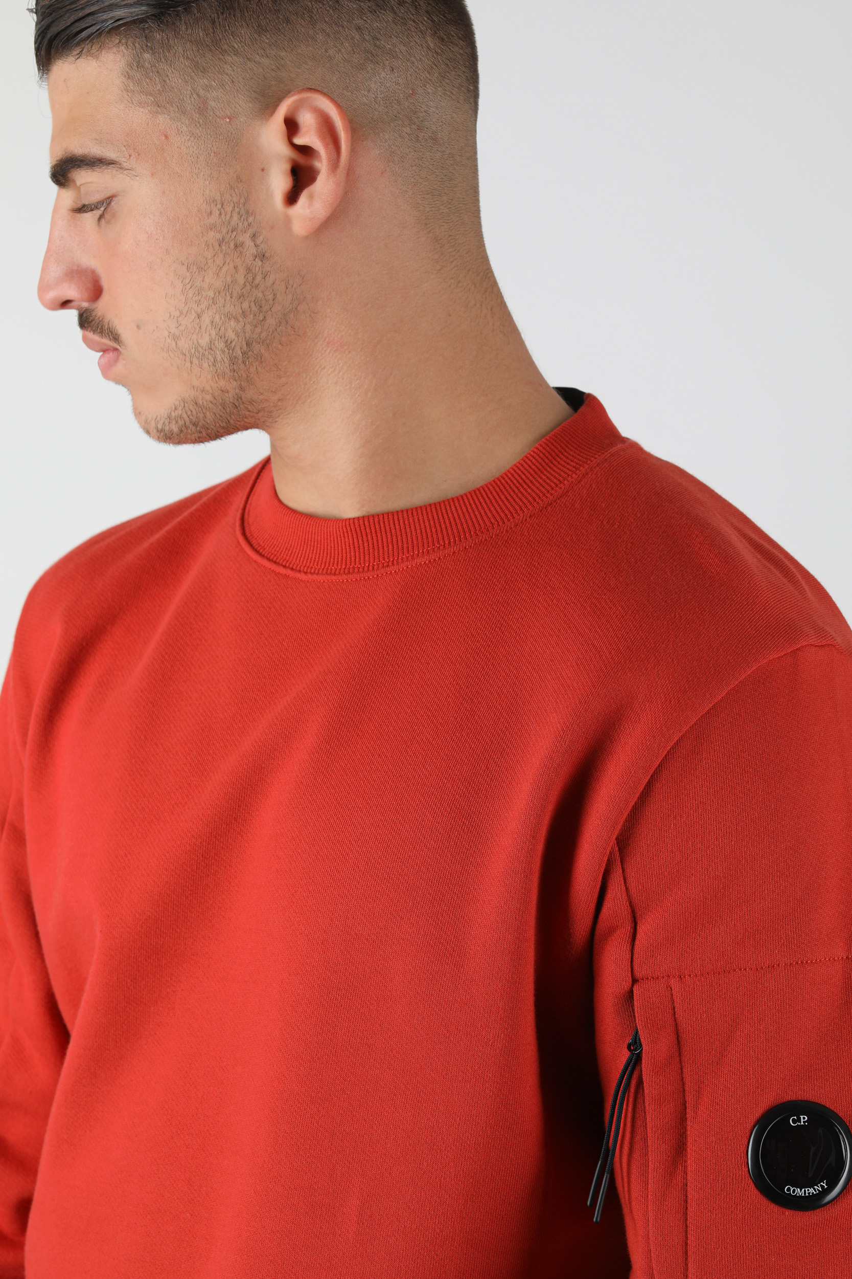 SWEAT C.P. COMPANY ROUGE S039A-486