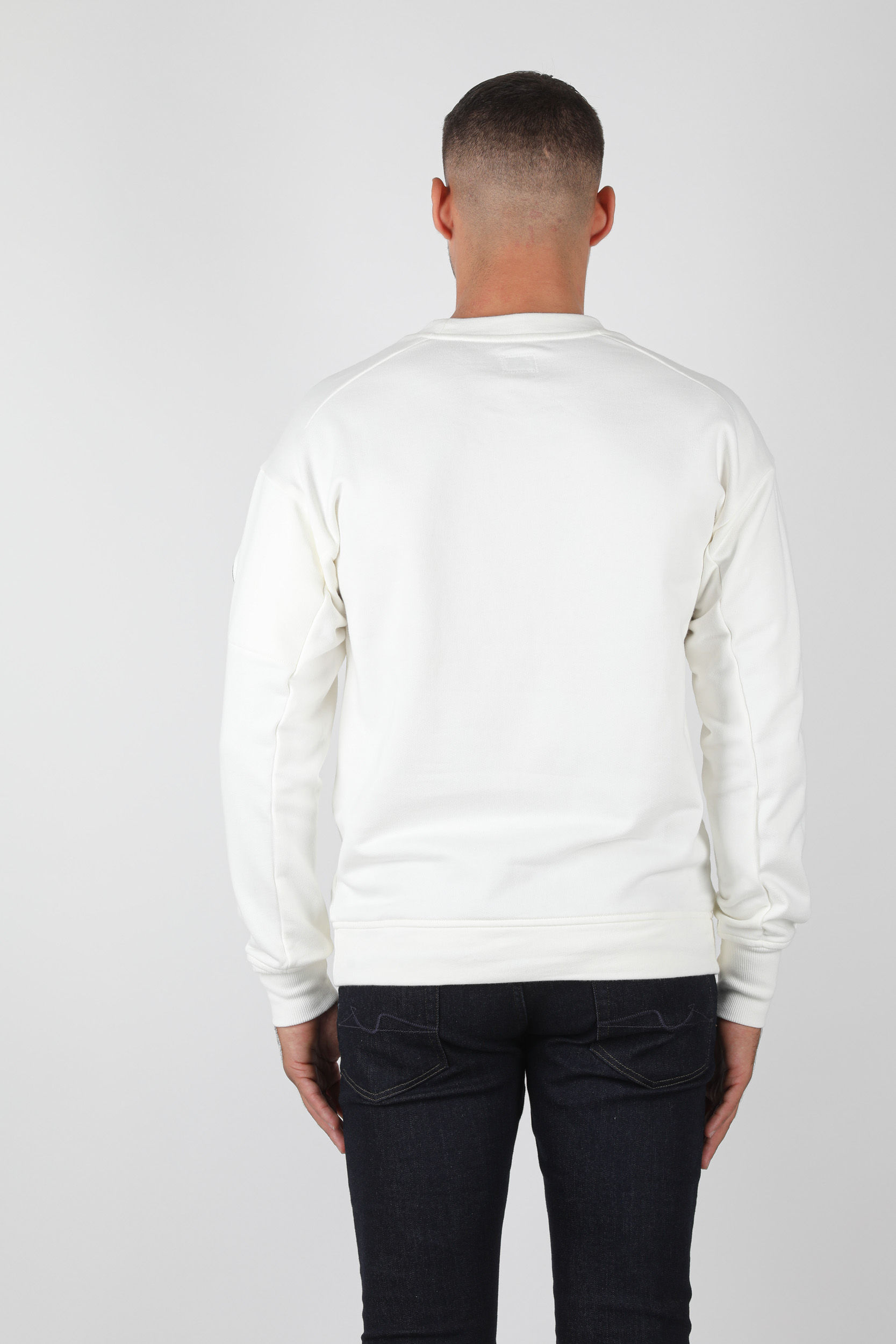 SWEAT C.P. COMPANY BLANC S007A-103