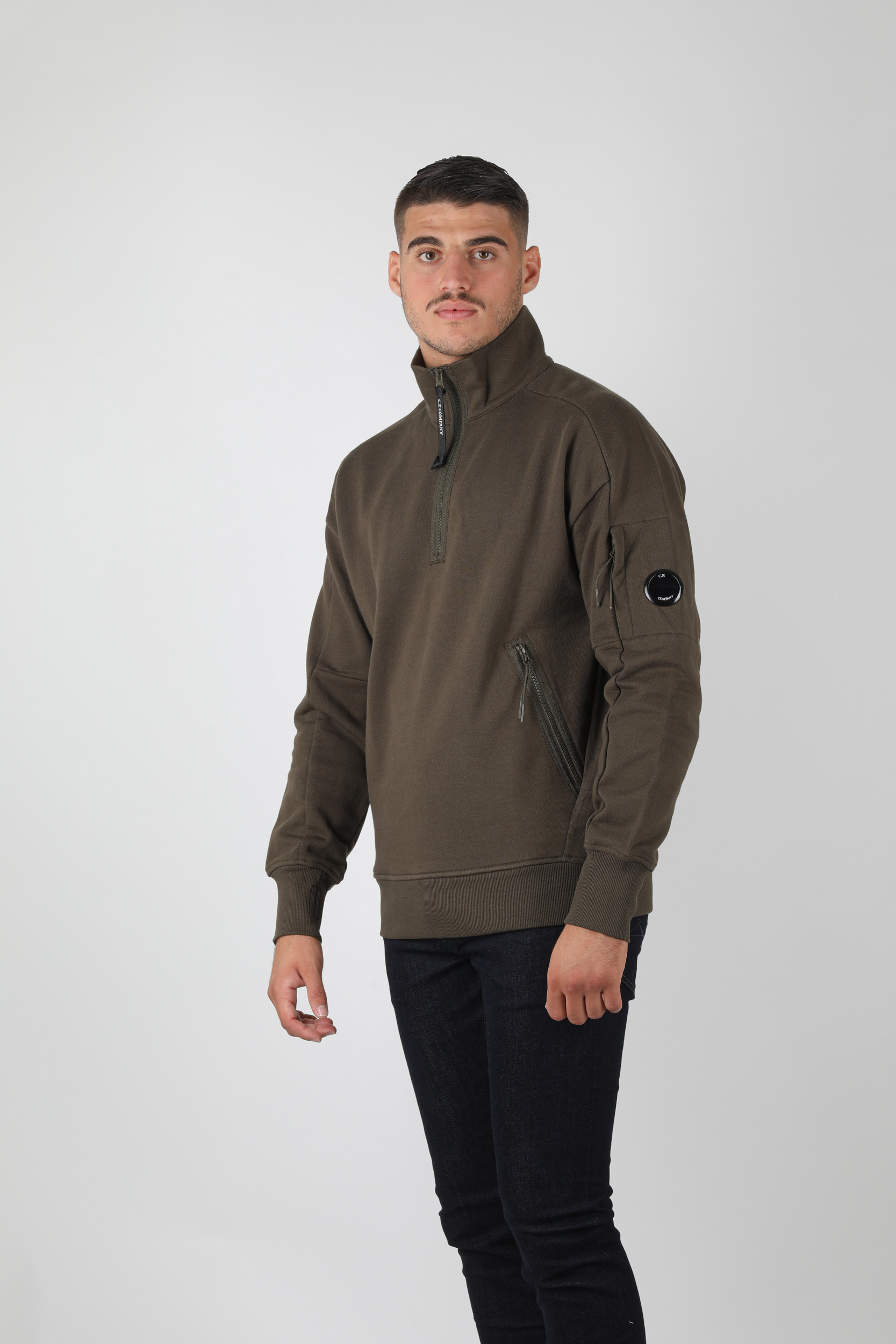 SWEAT C.P. COMPANY KAKI S051A-683