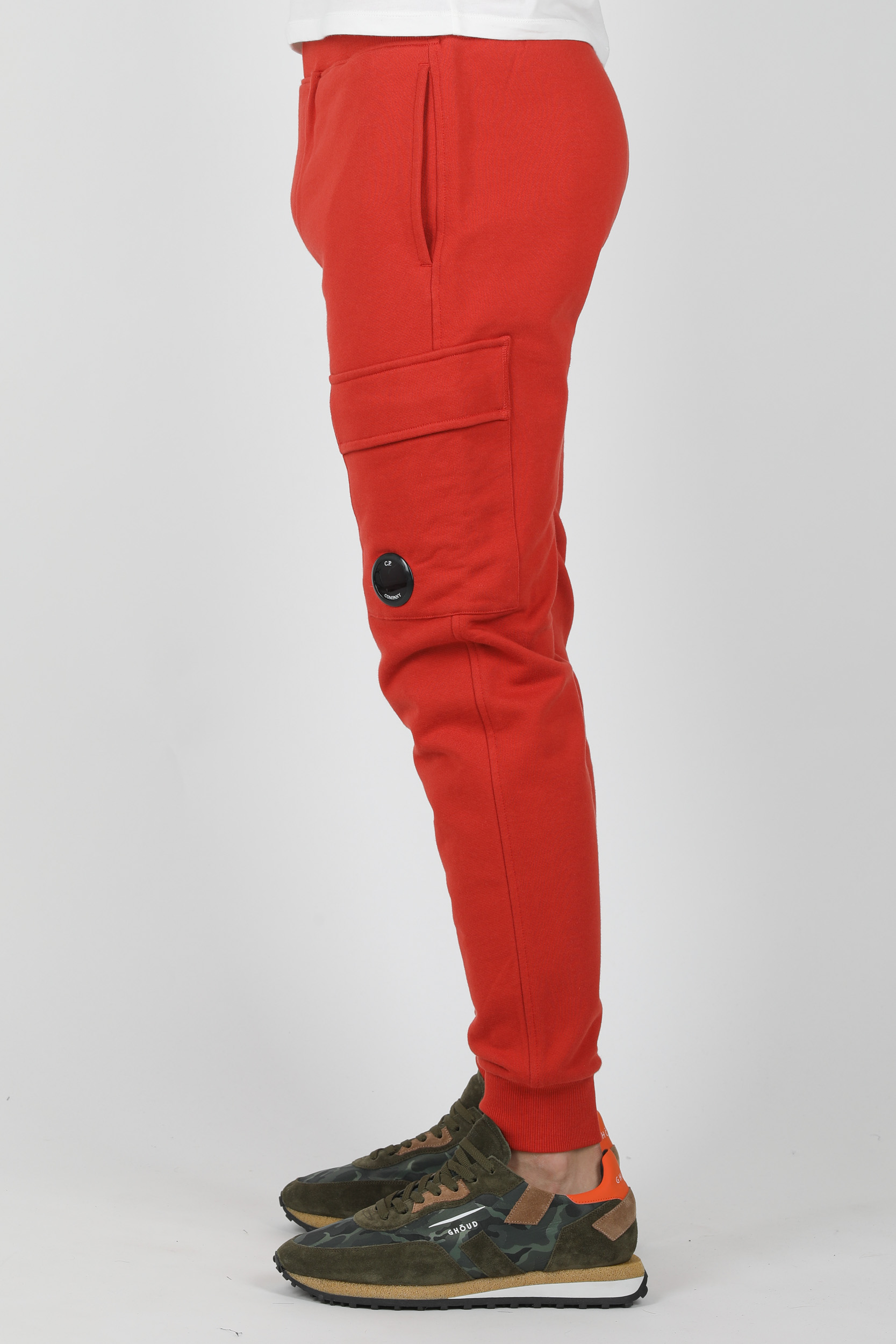 BAS DE SURVETEMENT CP COMPANY BRIQUE P010A-486