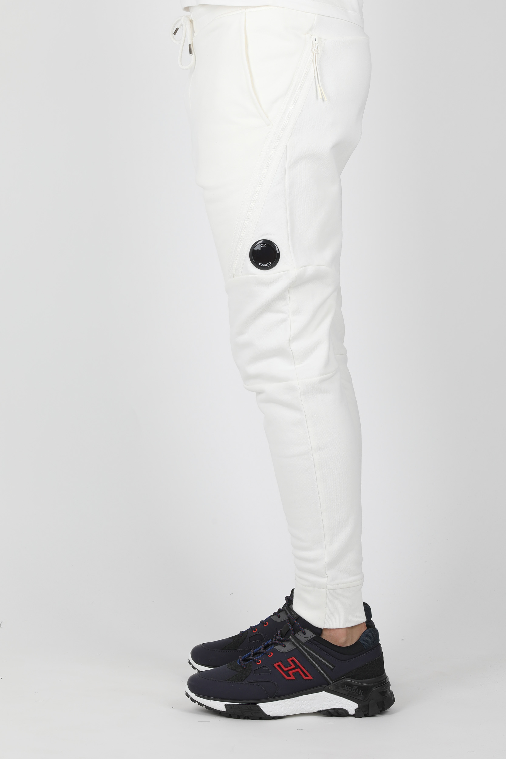 BAS DE SURVETEMENT C.P COMPANY BLANC P029A-103