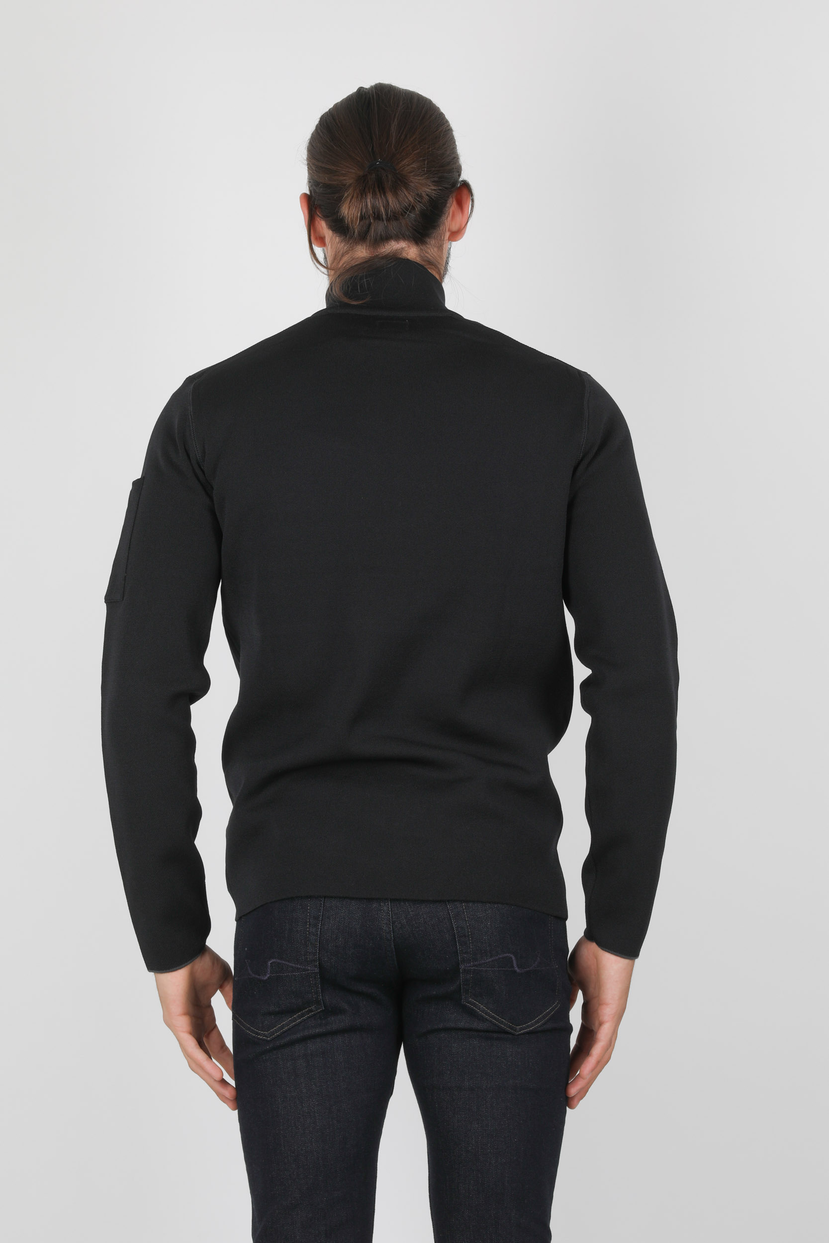 PULL EN N&eacute;opr&egrave;ne C.P. COMPANY NOIR N126A-V01