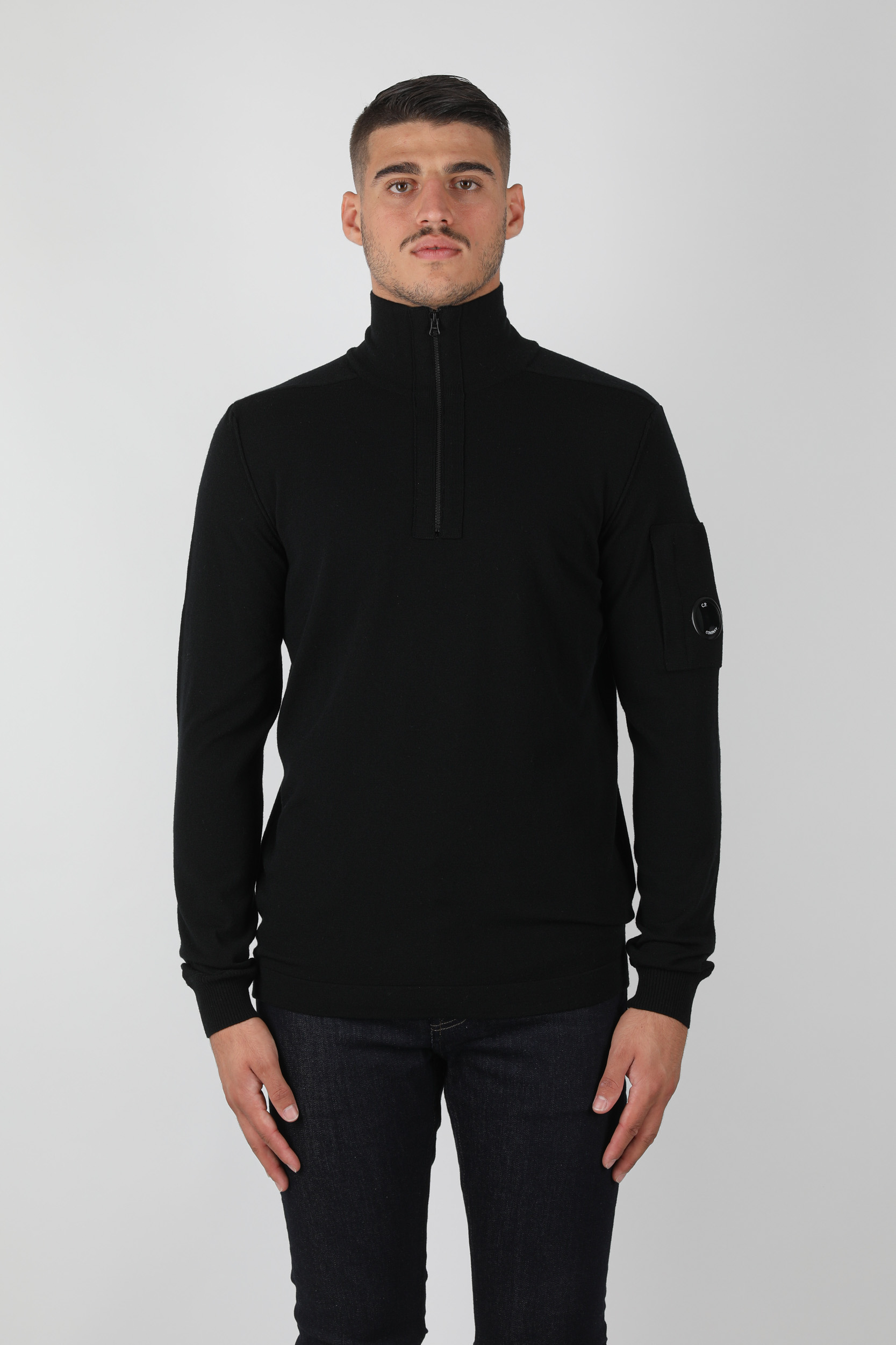 PULL COL CAMIONEUR C.P COMPANY NOIR N102A-999,PULL COL CAMIONEUR C.P COMPANY NOIR N102A-999,PULL COL CAMIONEUR C.P COMPANY NOIR N102A-999