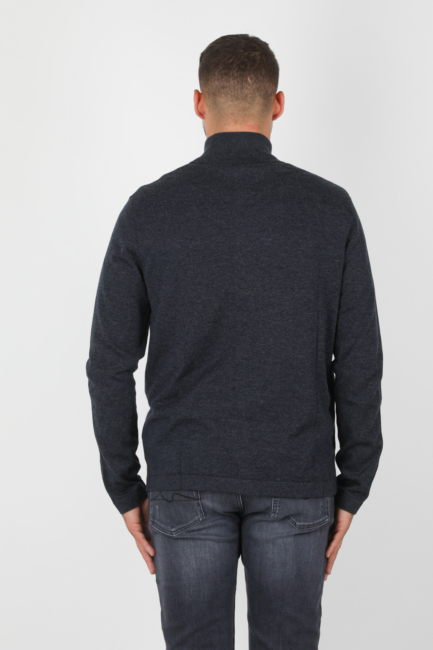 GILET EN LAINE FILIPPA K GRIS ANTHRACITE 27283-9045