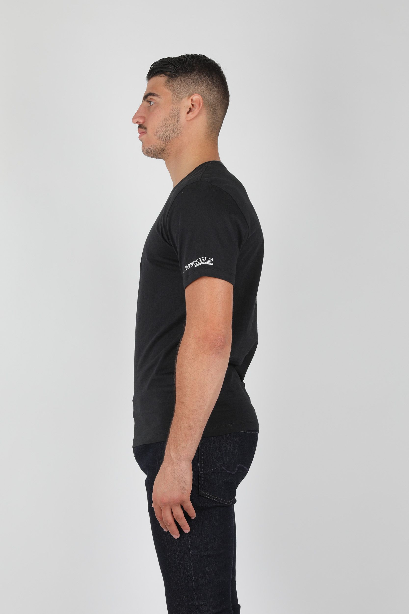 TEE-SHIRT CP COMPANY NOIR S164A-999