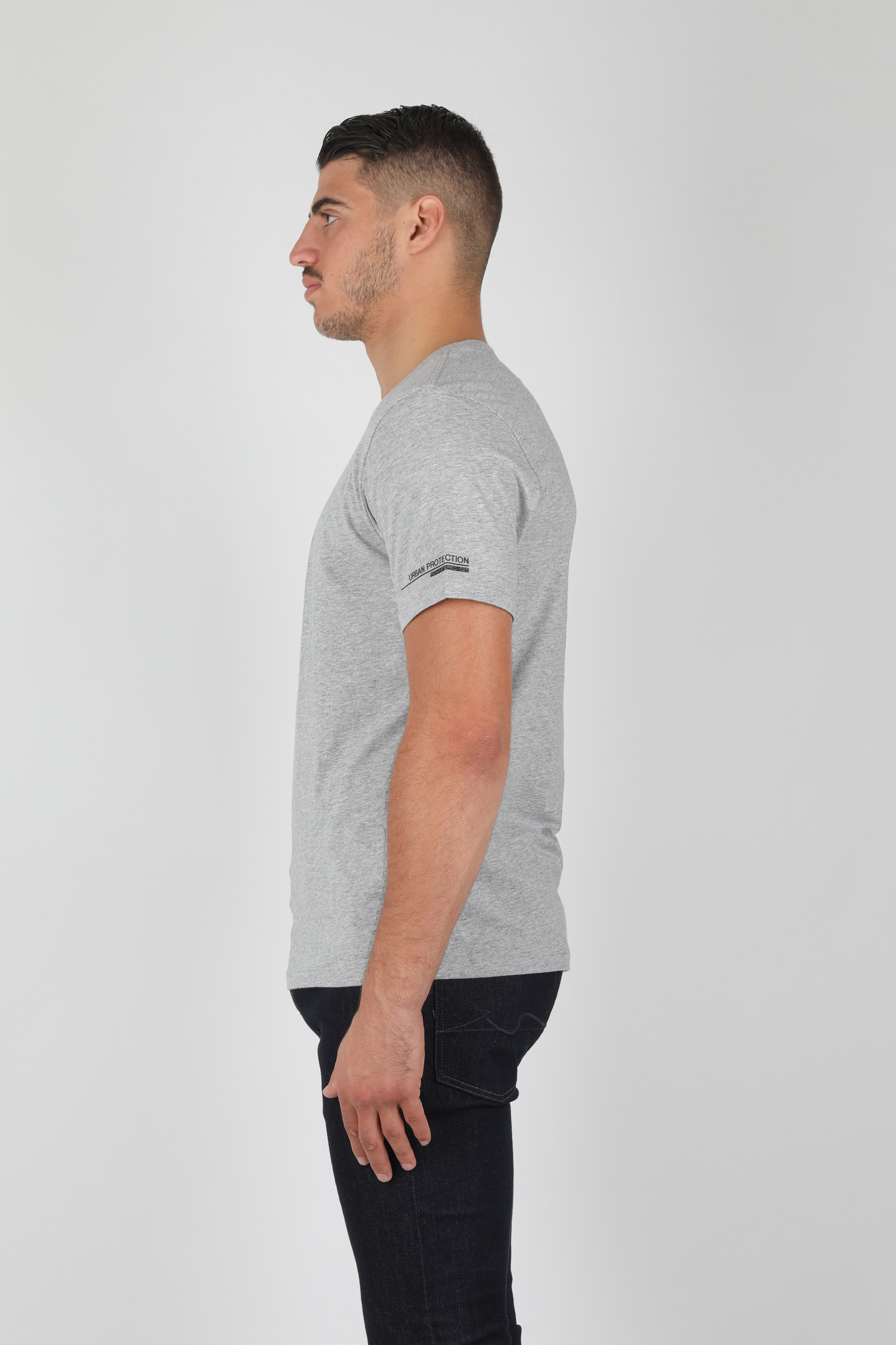 TEE-SHIRT CP COMPANY GRIS S164A-M93