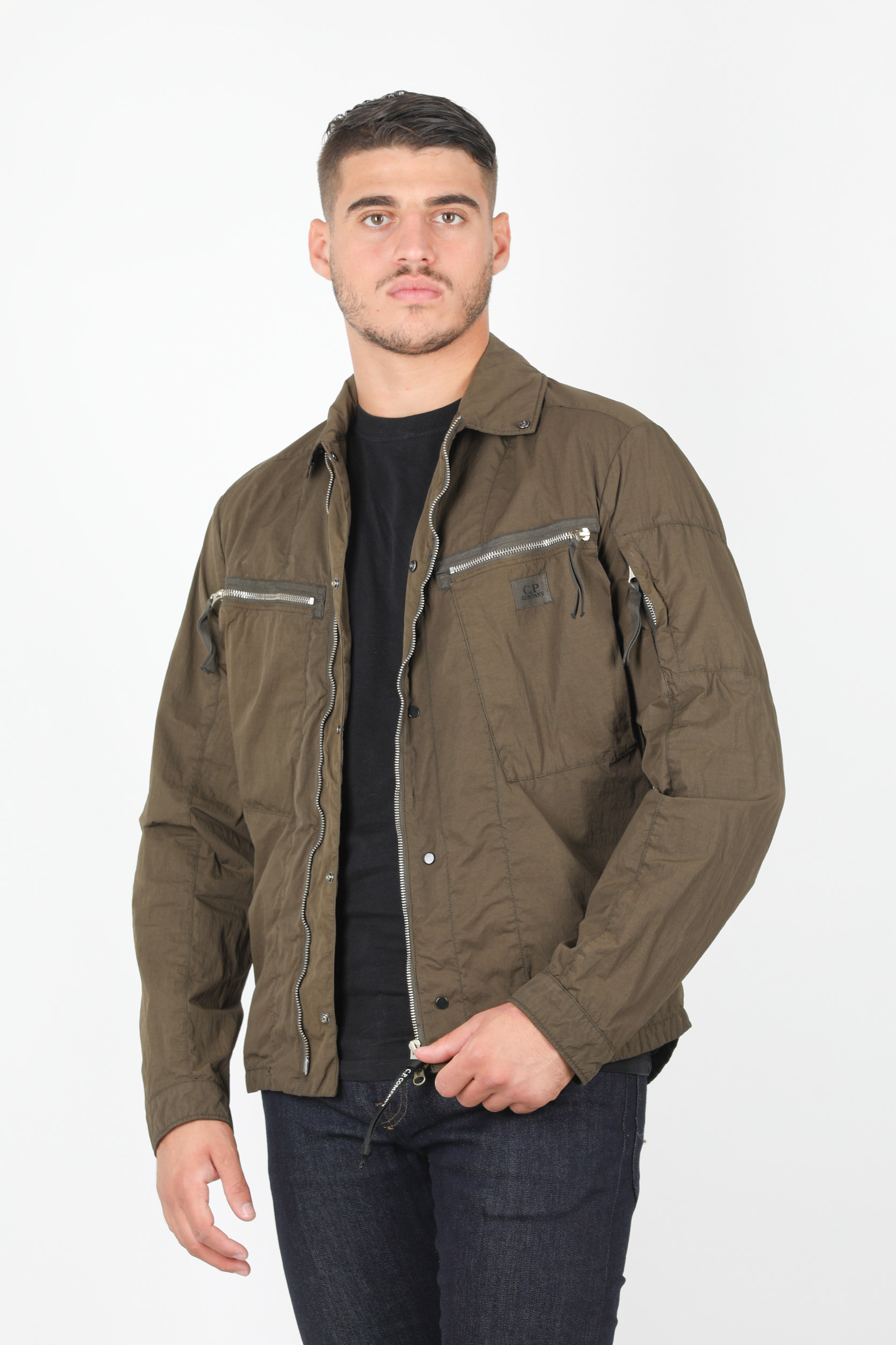 SURCHEMISE C.P COMPANY KAKI S279A-683