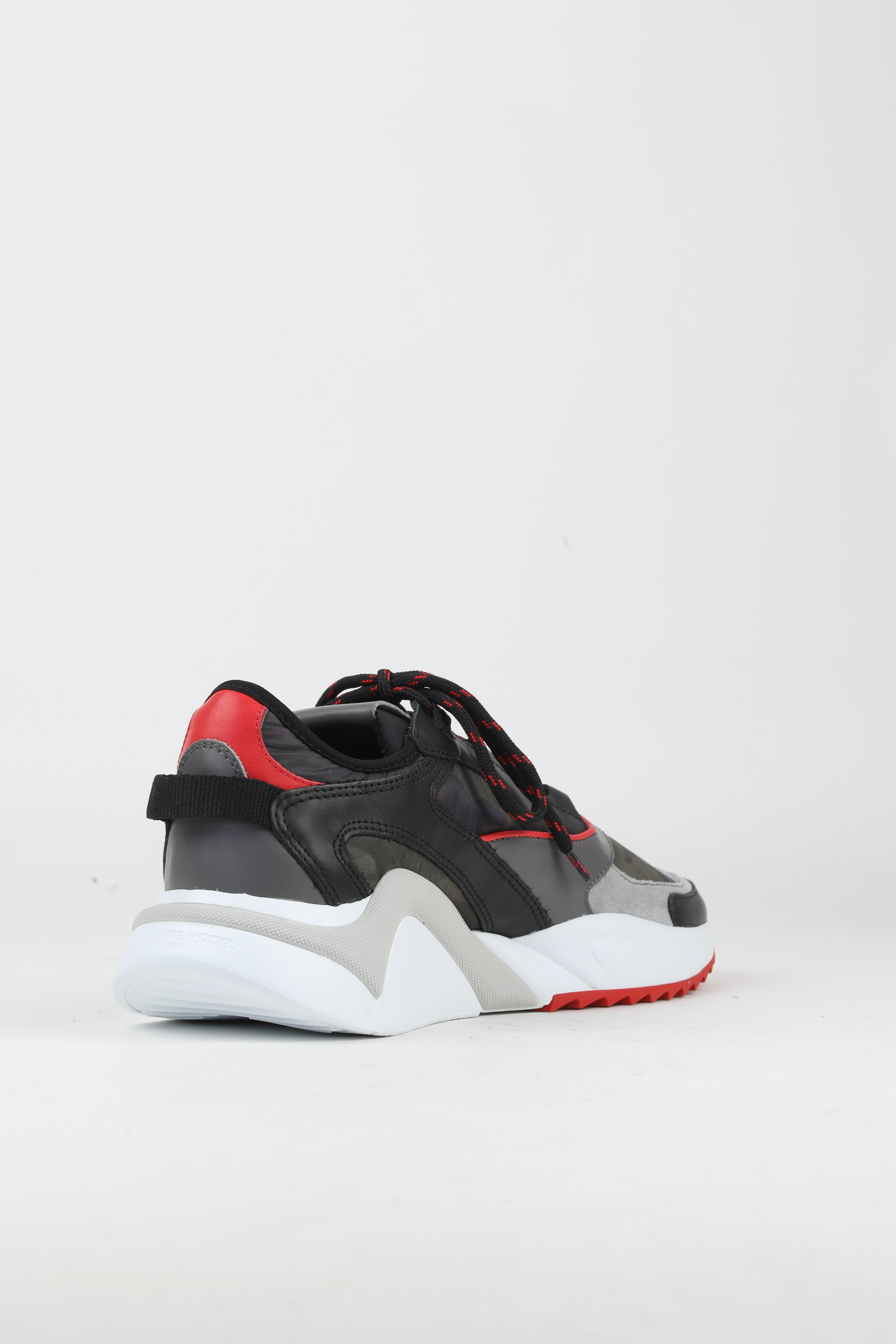 BASKETS CAMOUFLAGE ET ROUGE PHILIPPE MODEL EZLU-CC03