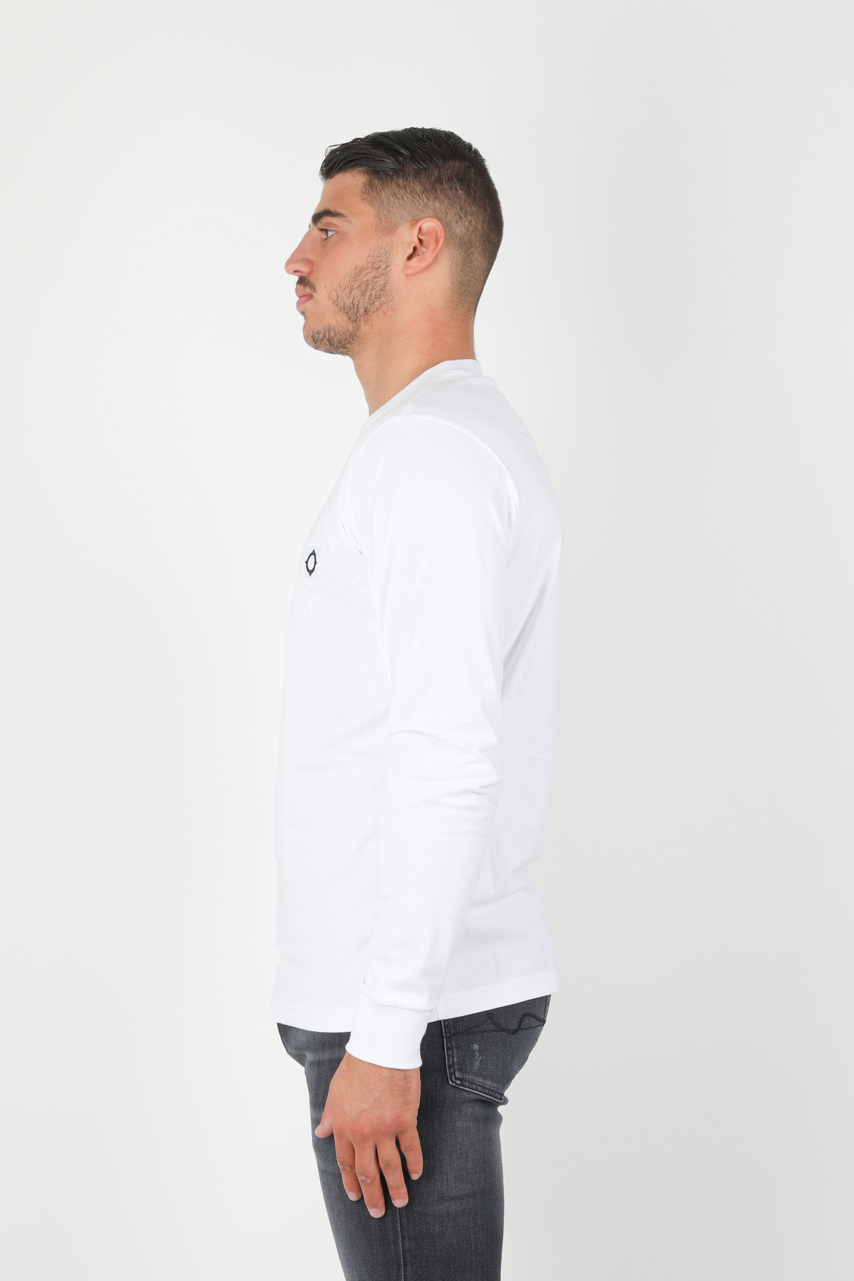 T-SHIRT MANCHES LONGUES MASTRUM BLANC 8353-M100