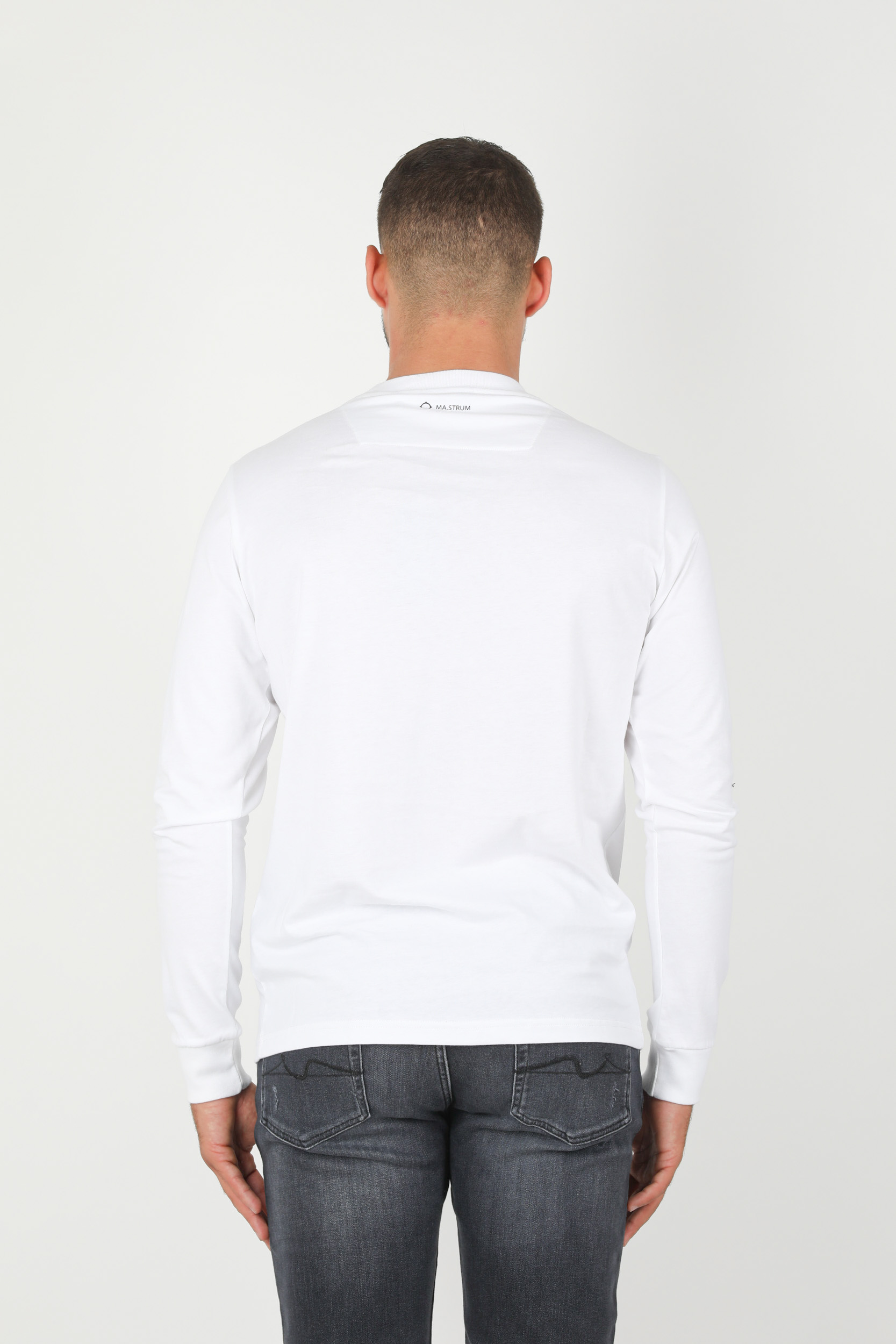 T-SHIRT MANCHES LONGUES MASTRUM BLANC 8353-M100
