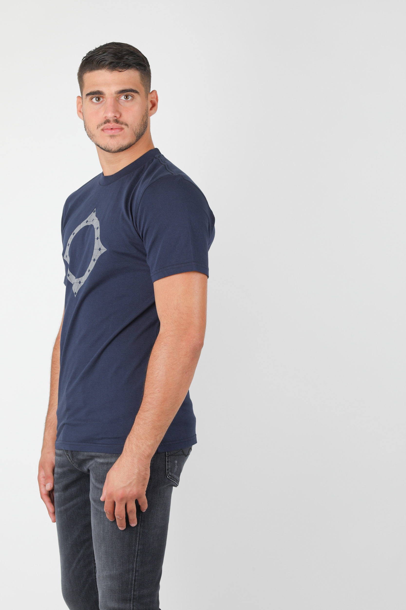 T-SHIRT MASTRUM BLEU MARINE 8356-M418