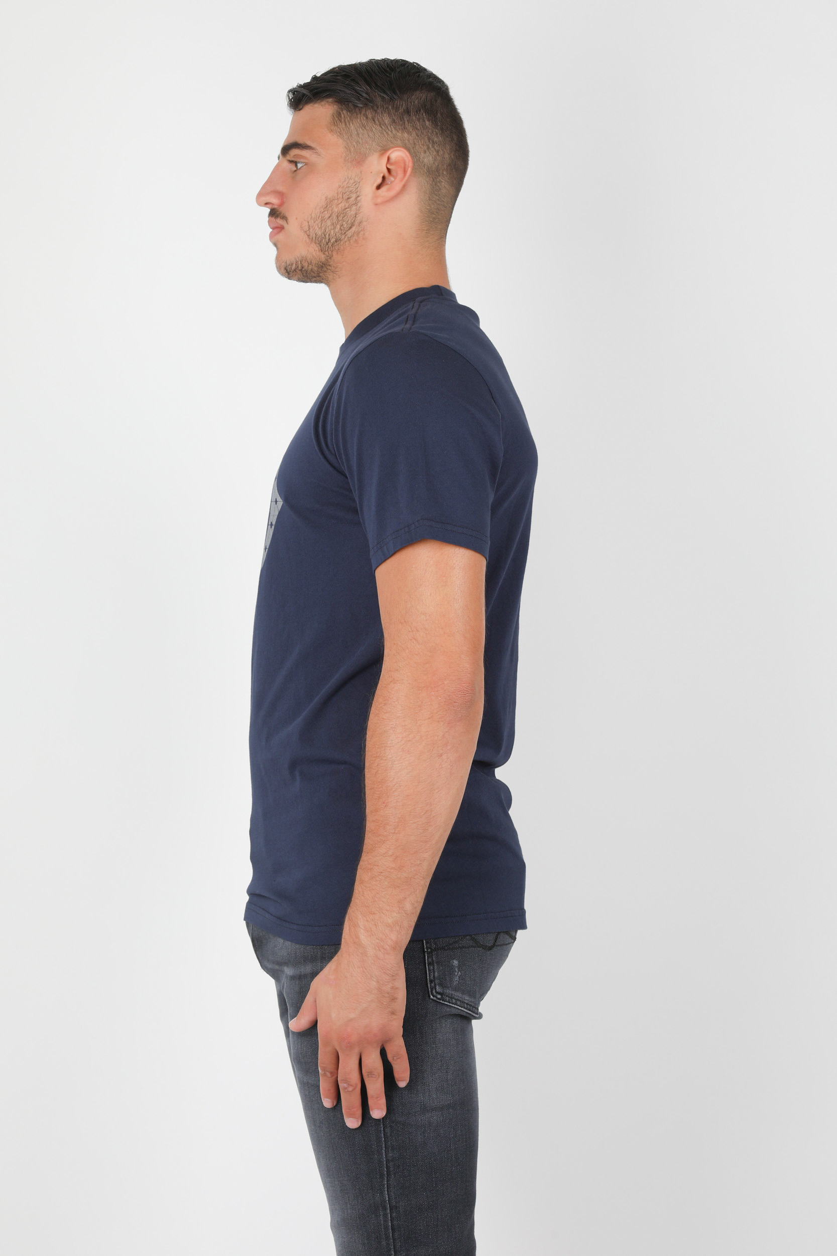 T-SHIRT MASTRUM BLEU MARINE 8356-M418