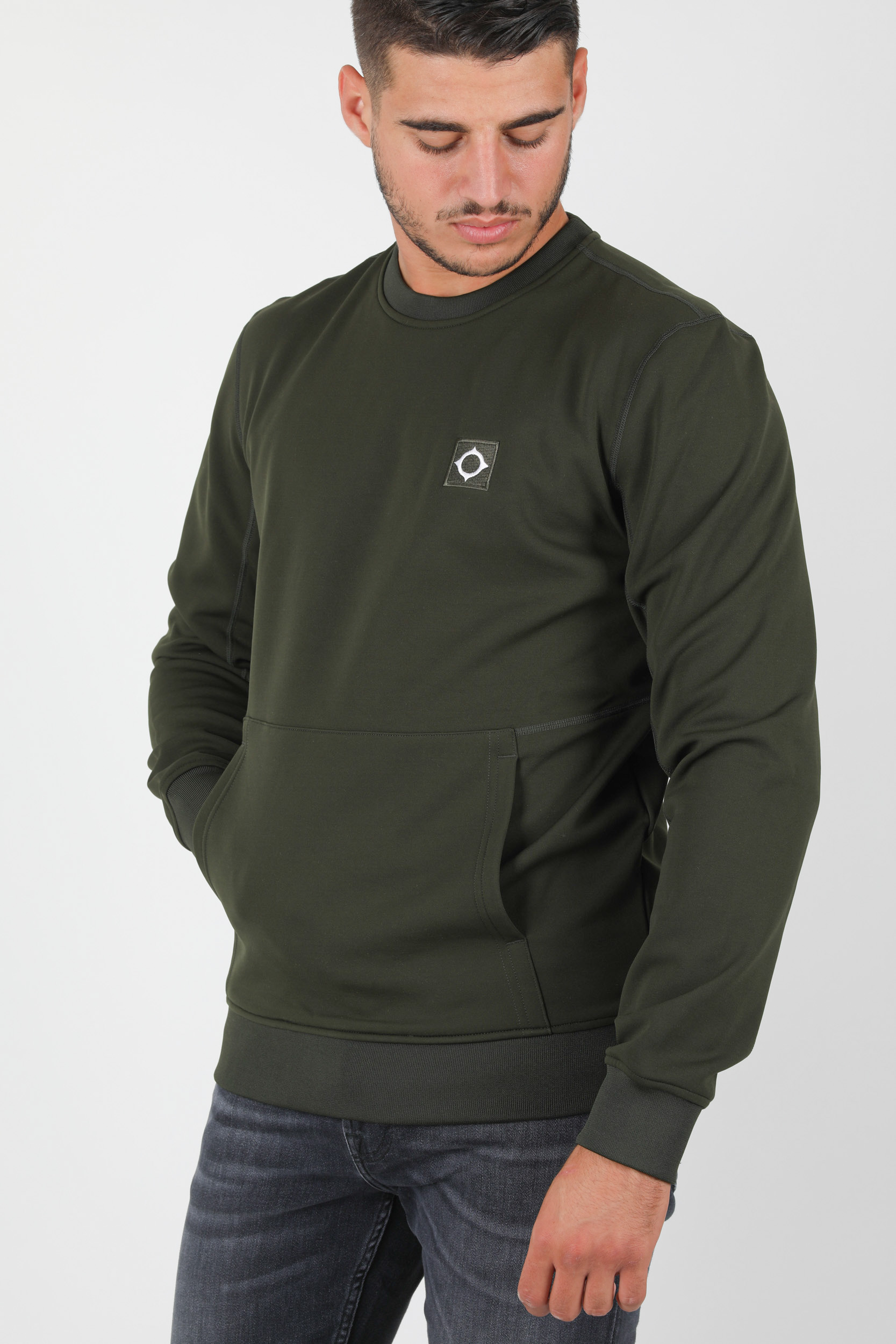 SWEAT MASTRUM KAKI 4447-M306