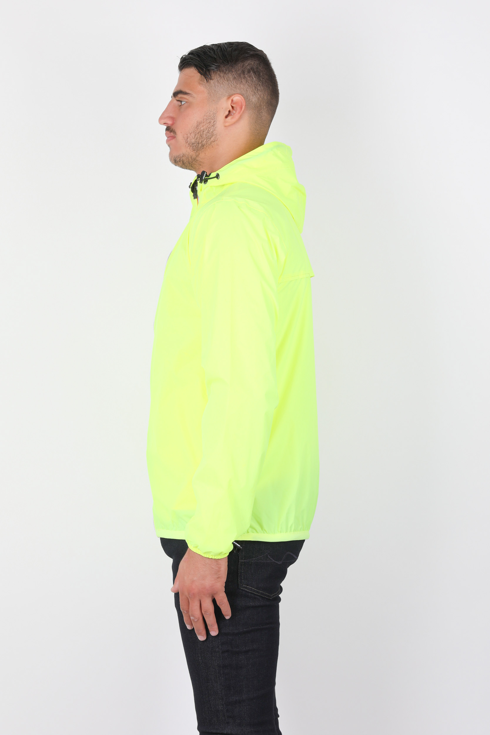 COUPE-VENT K-WAY JAUNE FLUO K004BDO-K59